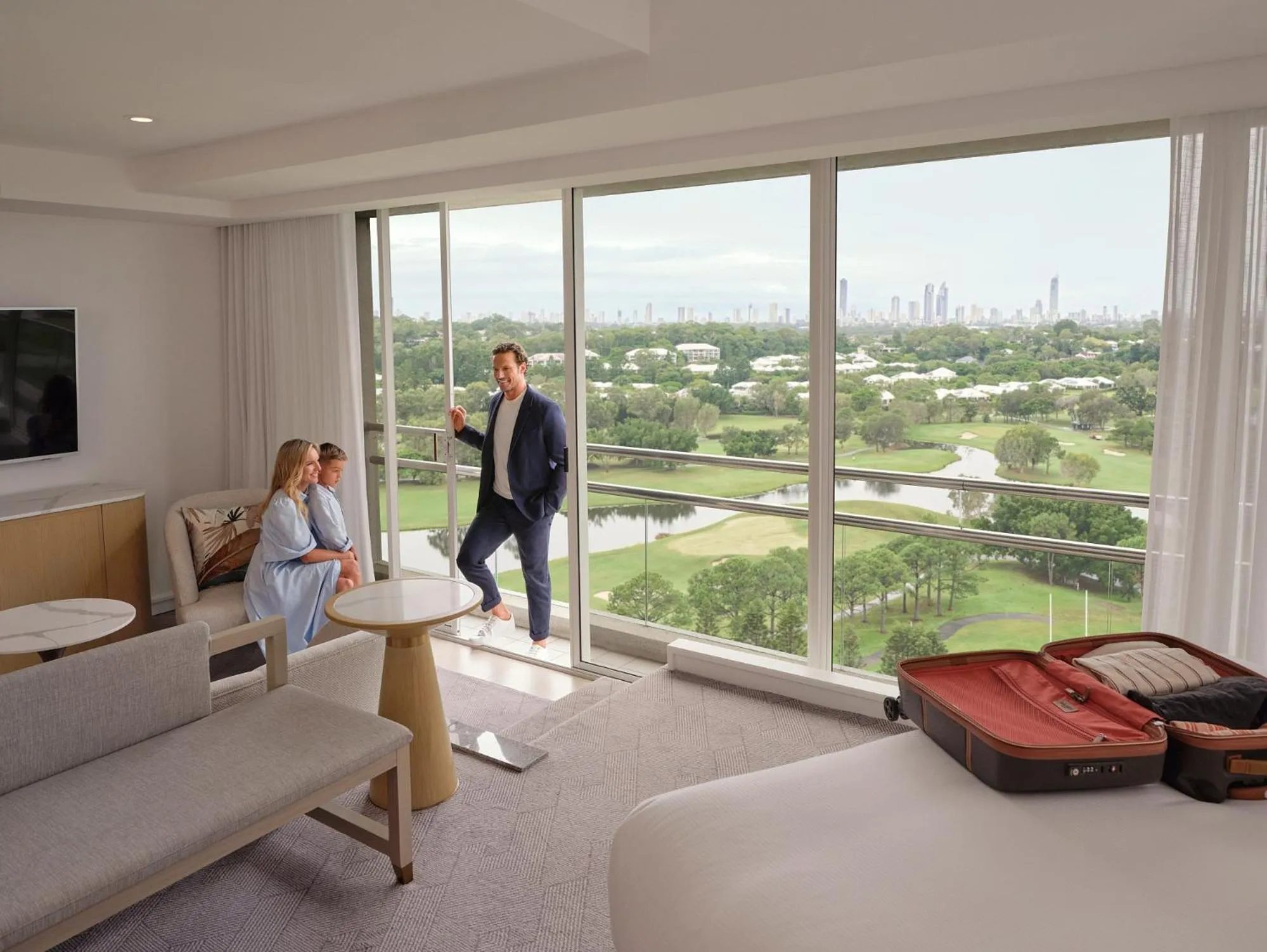 Family in RACV Royal Pines Resort Gold Coast