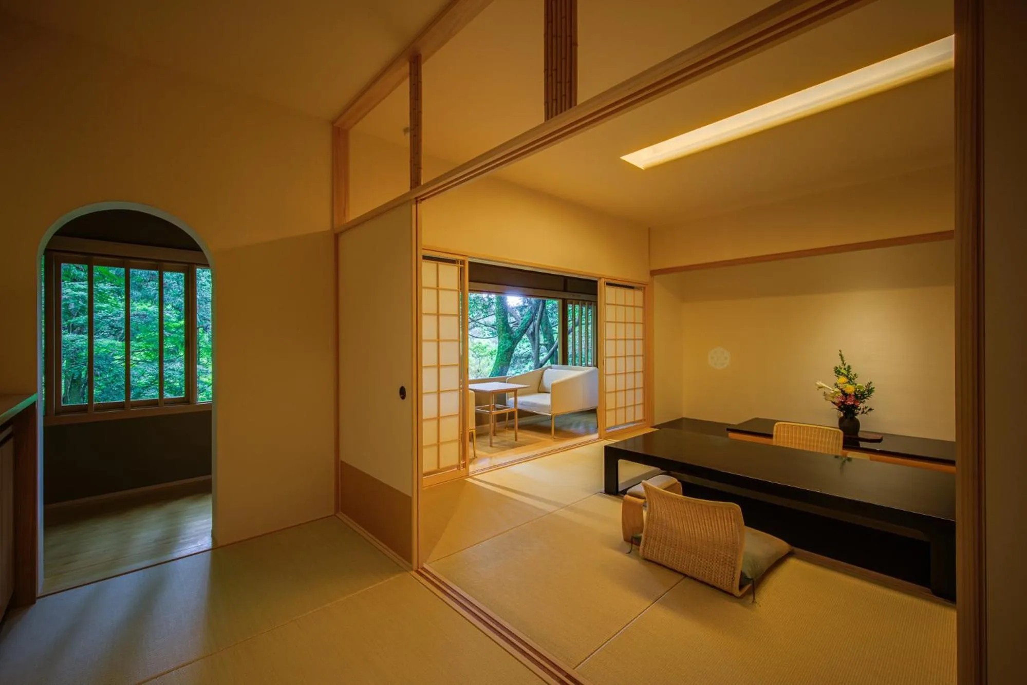 Photo of the whole room in Tsukihitei