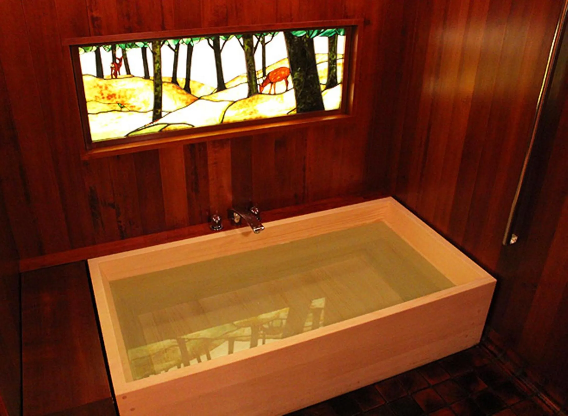 Bathroom in Tsukihitei