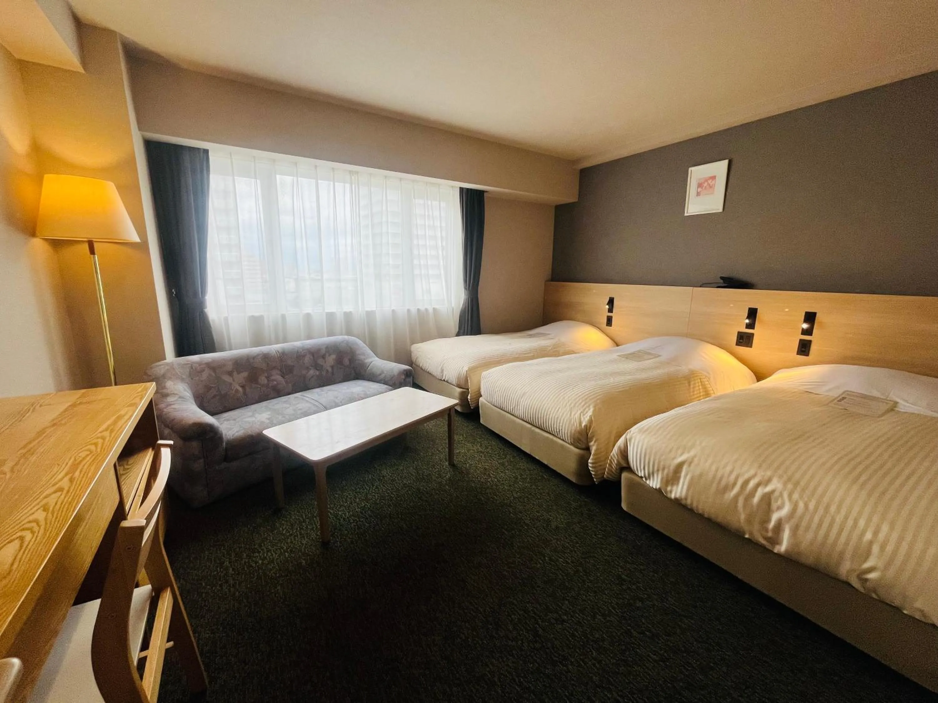 Bedroom, Bed in Kotoni Green Hotel