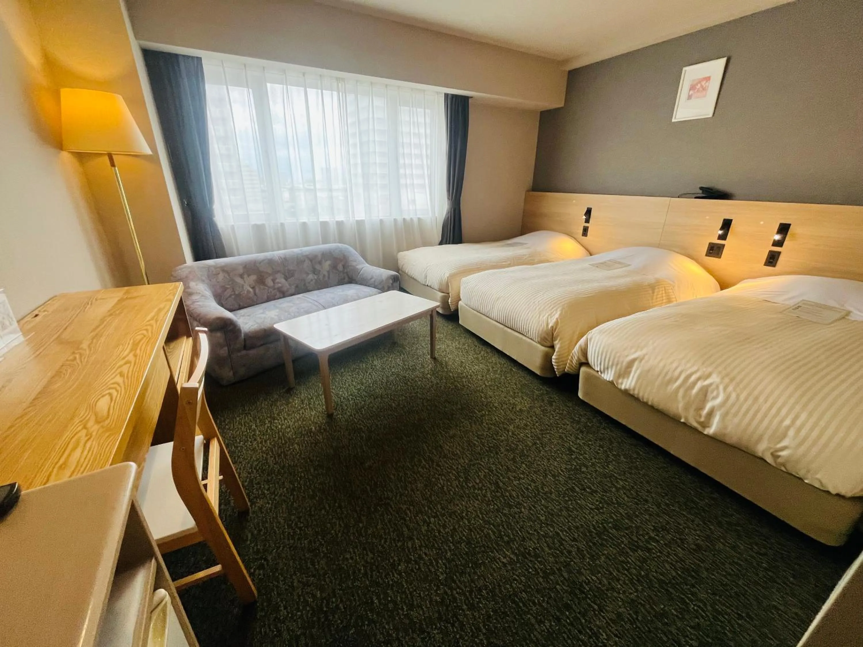 Bedroom, Bed in Kotoni Green Hotel