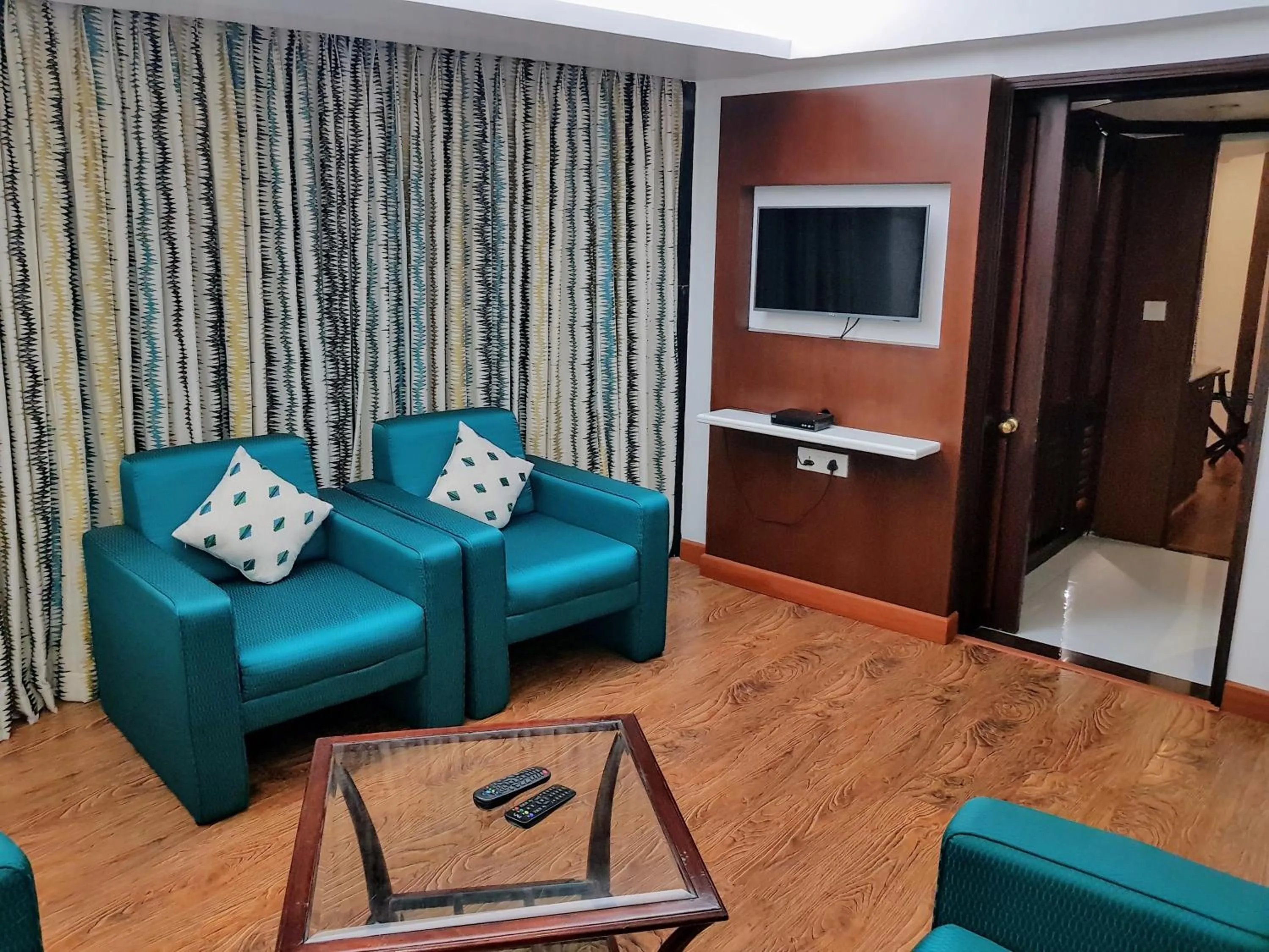 Living room in Residency Tower
