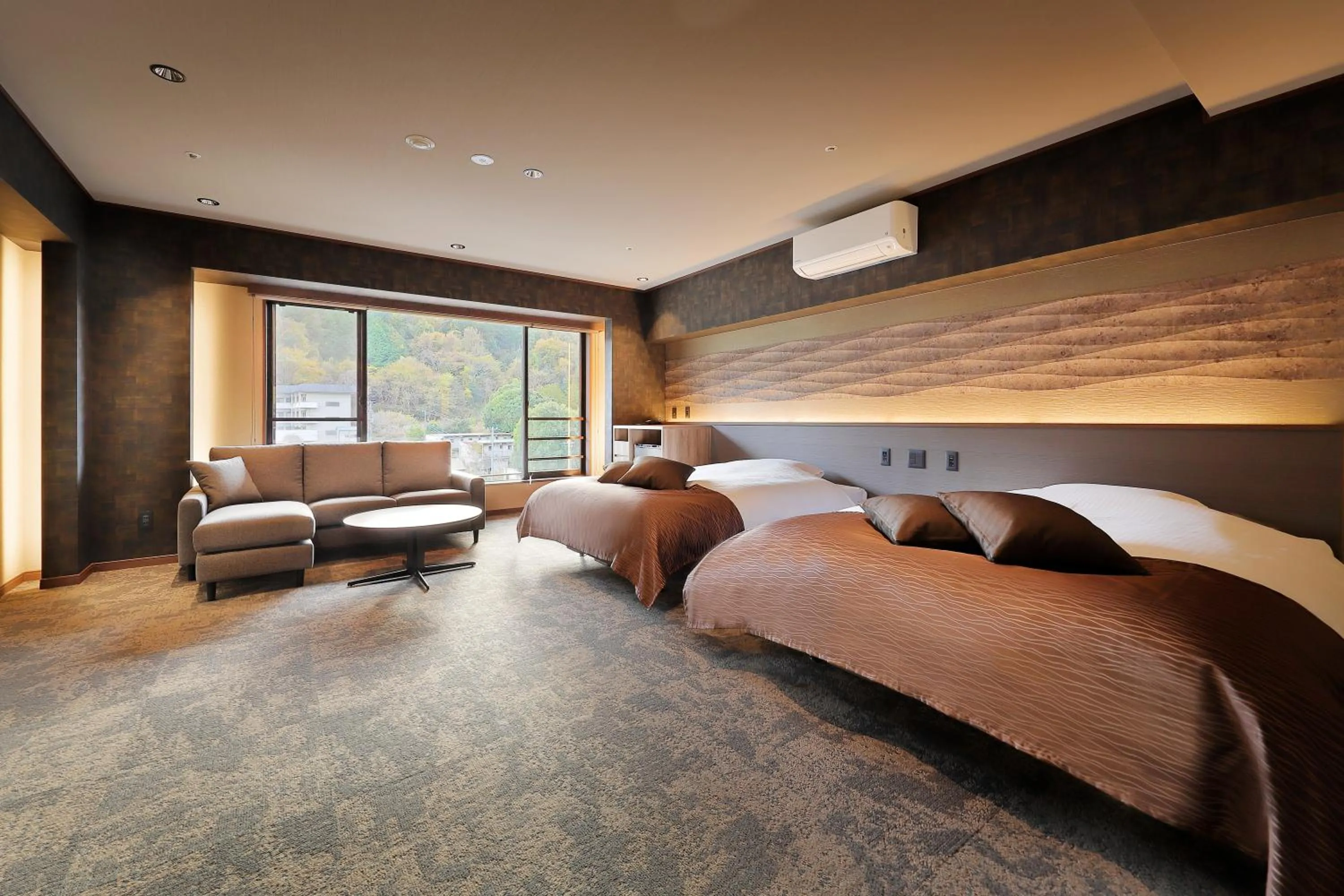 Bed in Marukyu Ryokan