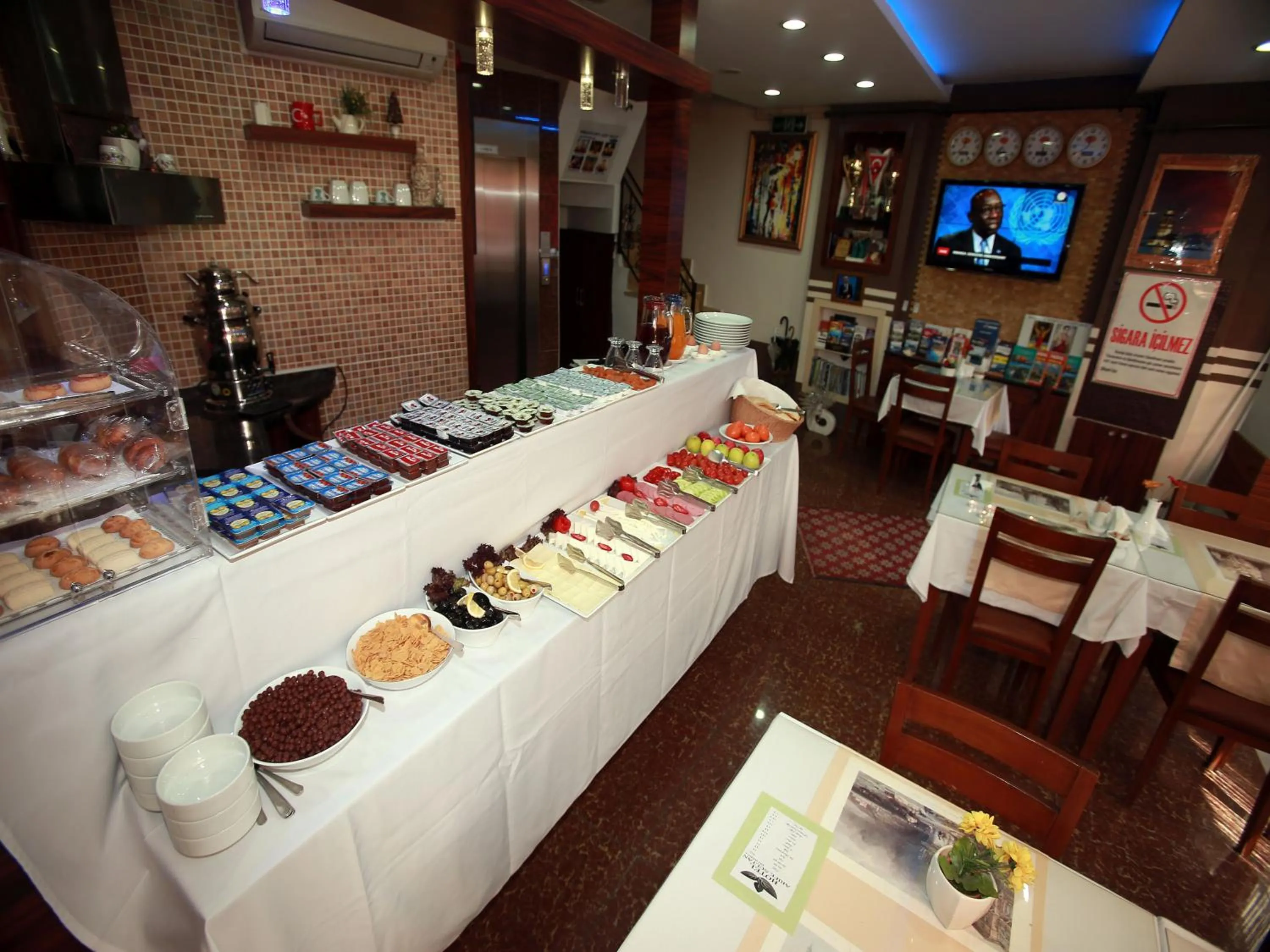 Buffet breakfast in Arife Sultan Hotel