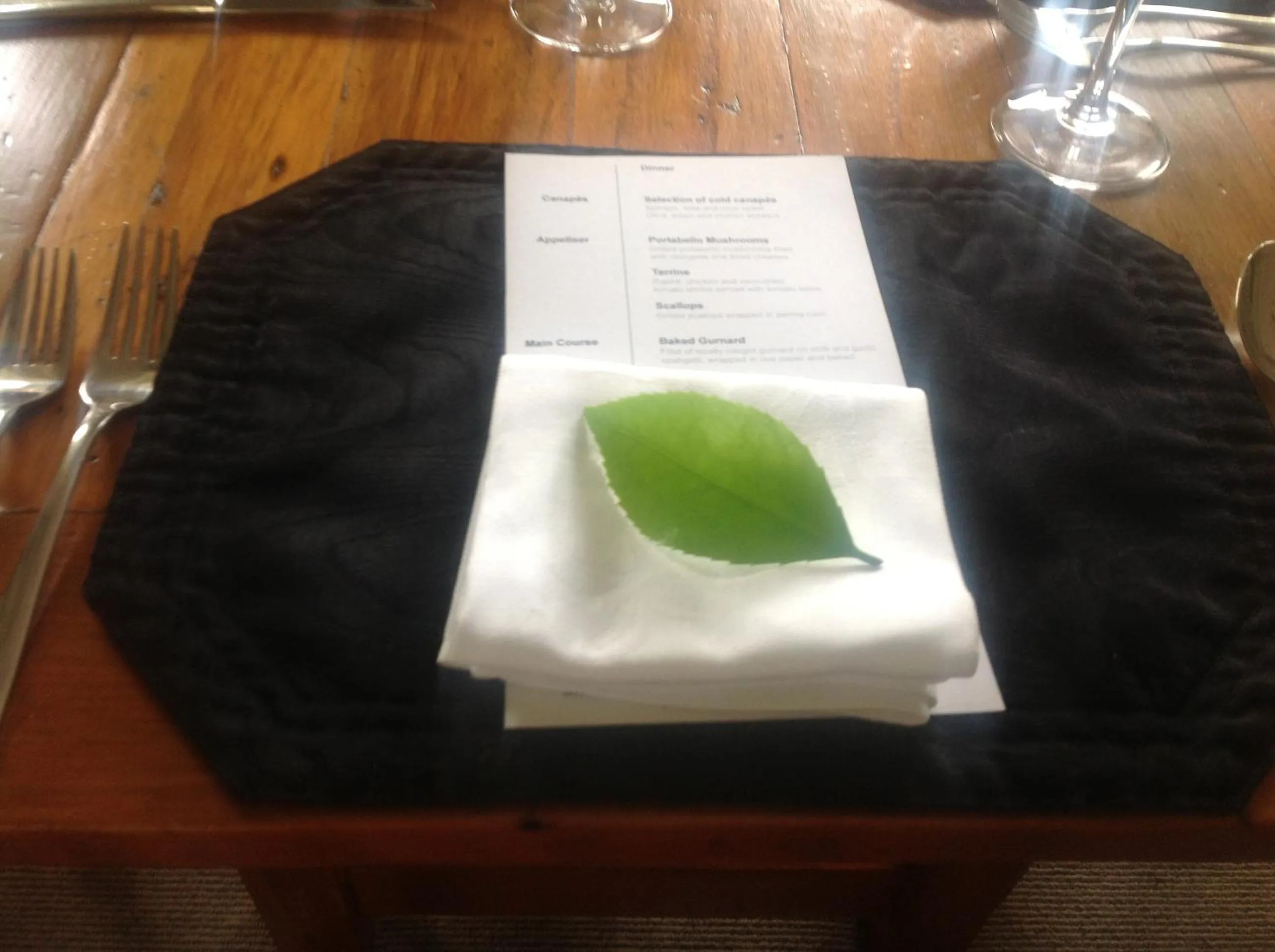 Dining area in Kippilaw House