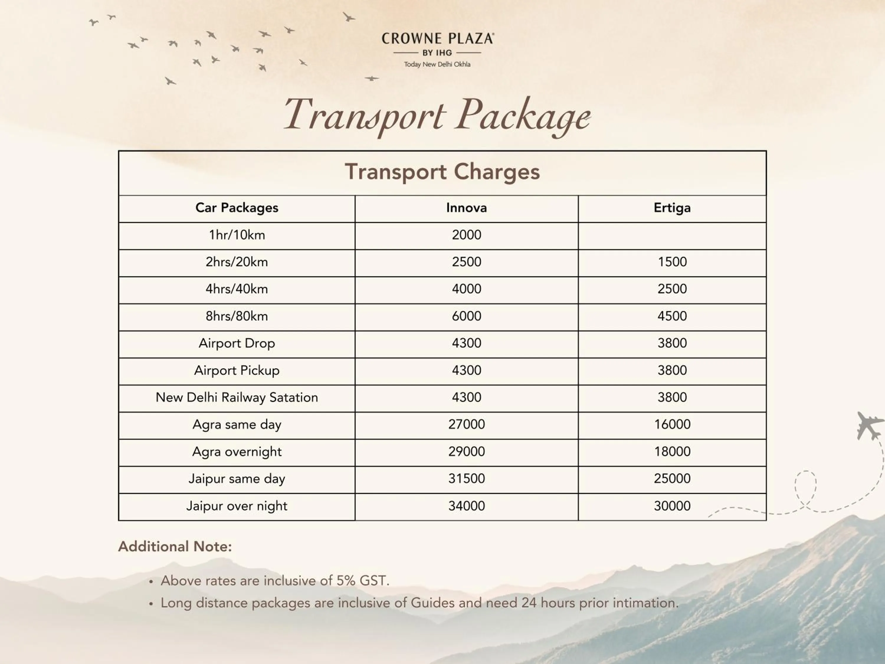 shuttle in Crowne Plaza New Delhi Okhla by IHG