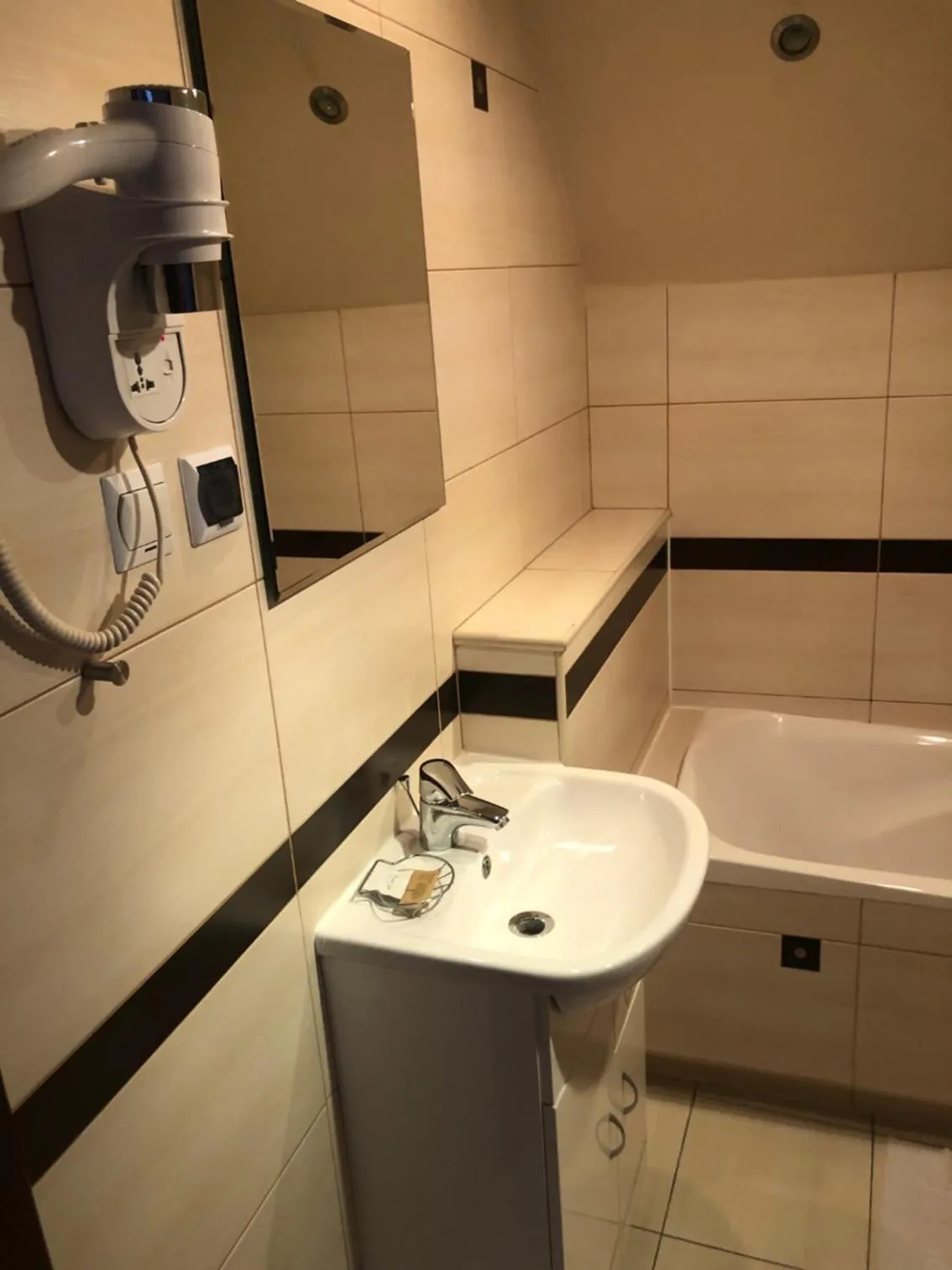 Shower in Hotel Millennium