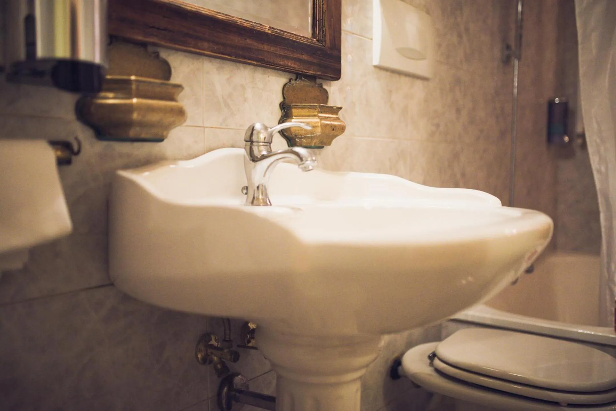 Bathroom in Hotel Robinson