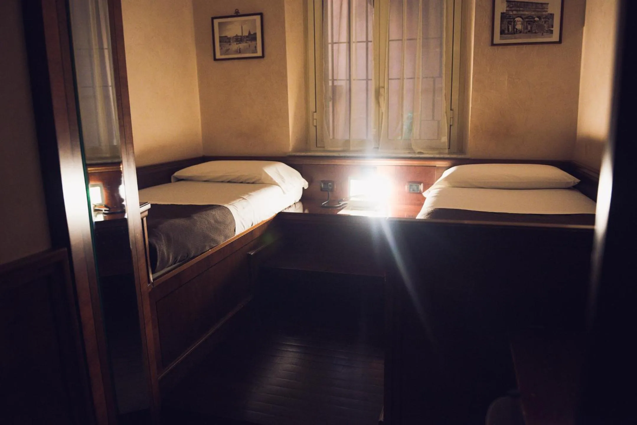 Bed in Hotel Robinson