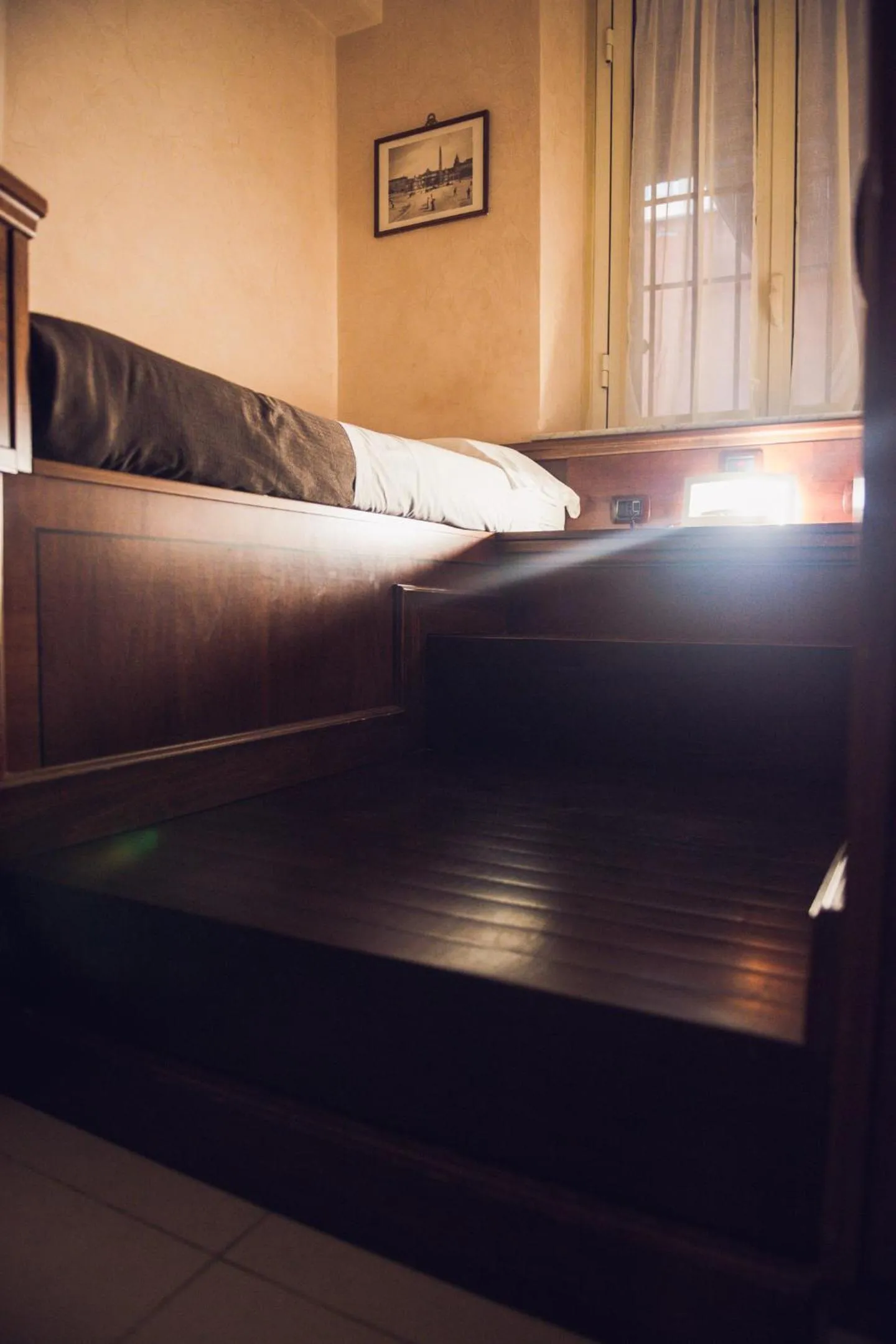 Bed in Hotel Robinson