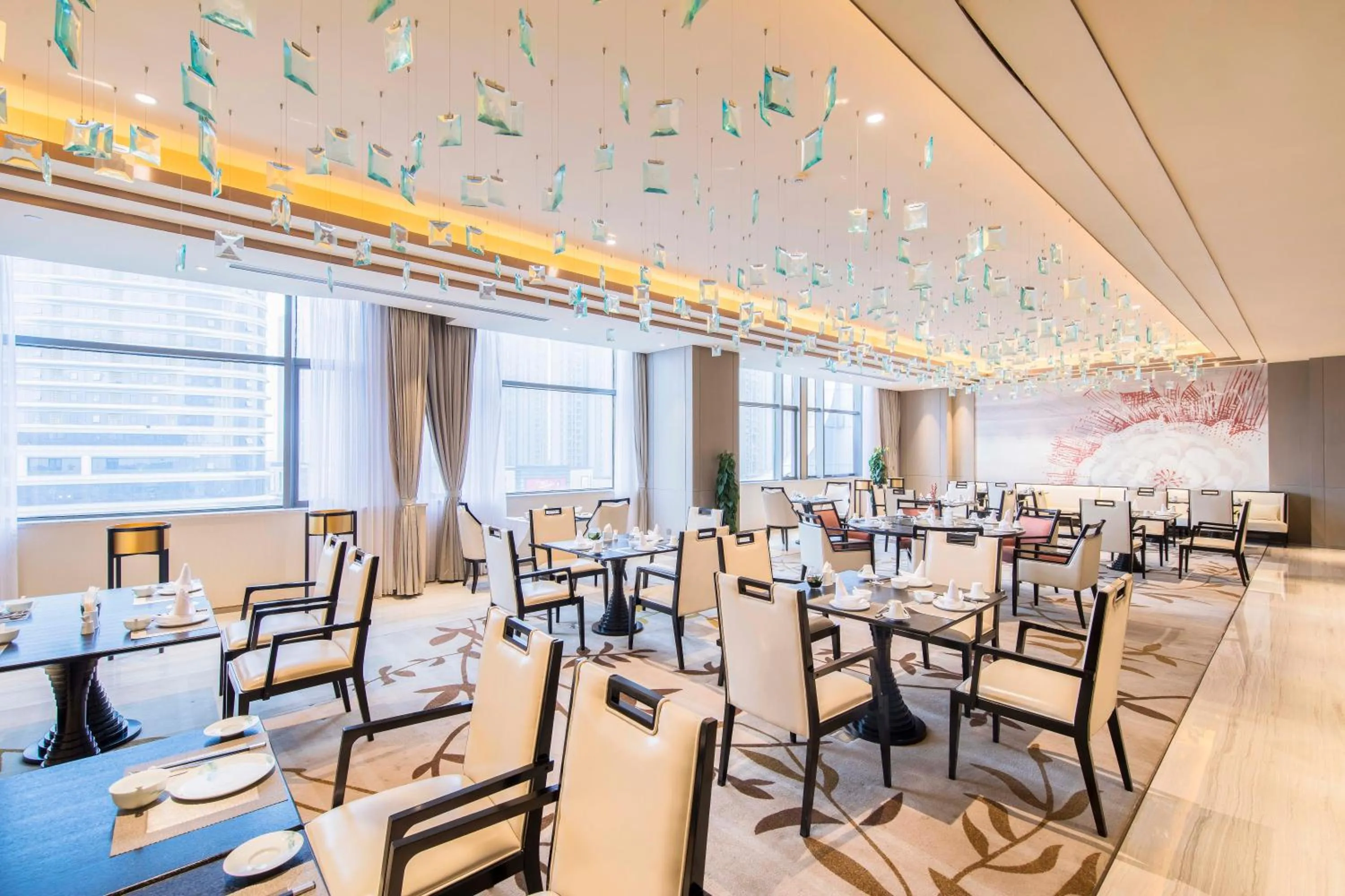 Restaurant/places to eat in The Qube Hotel Xiangyang