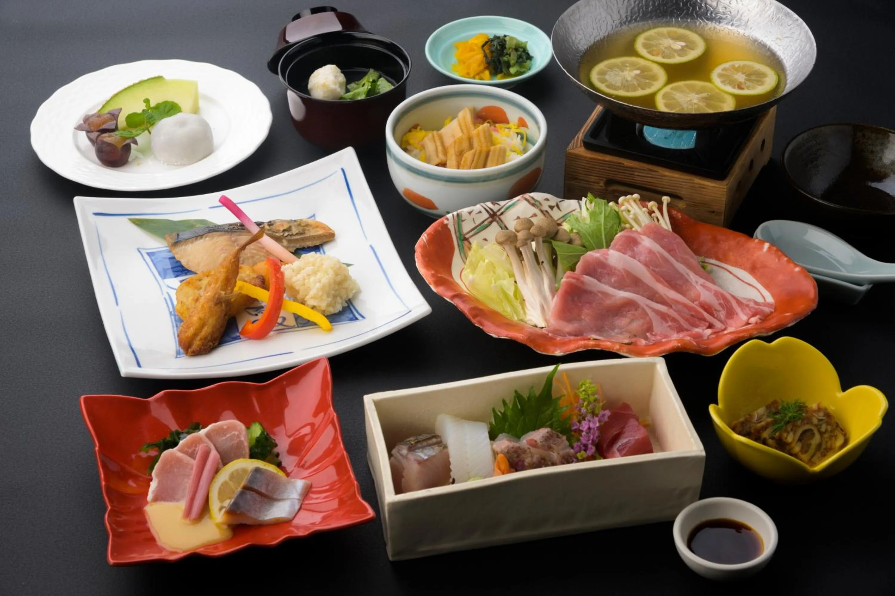 Food in Onomichi Royal Hotel