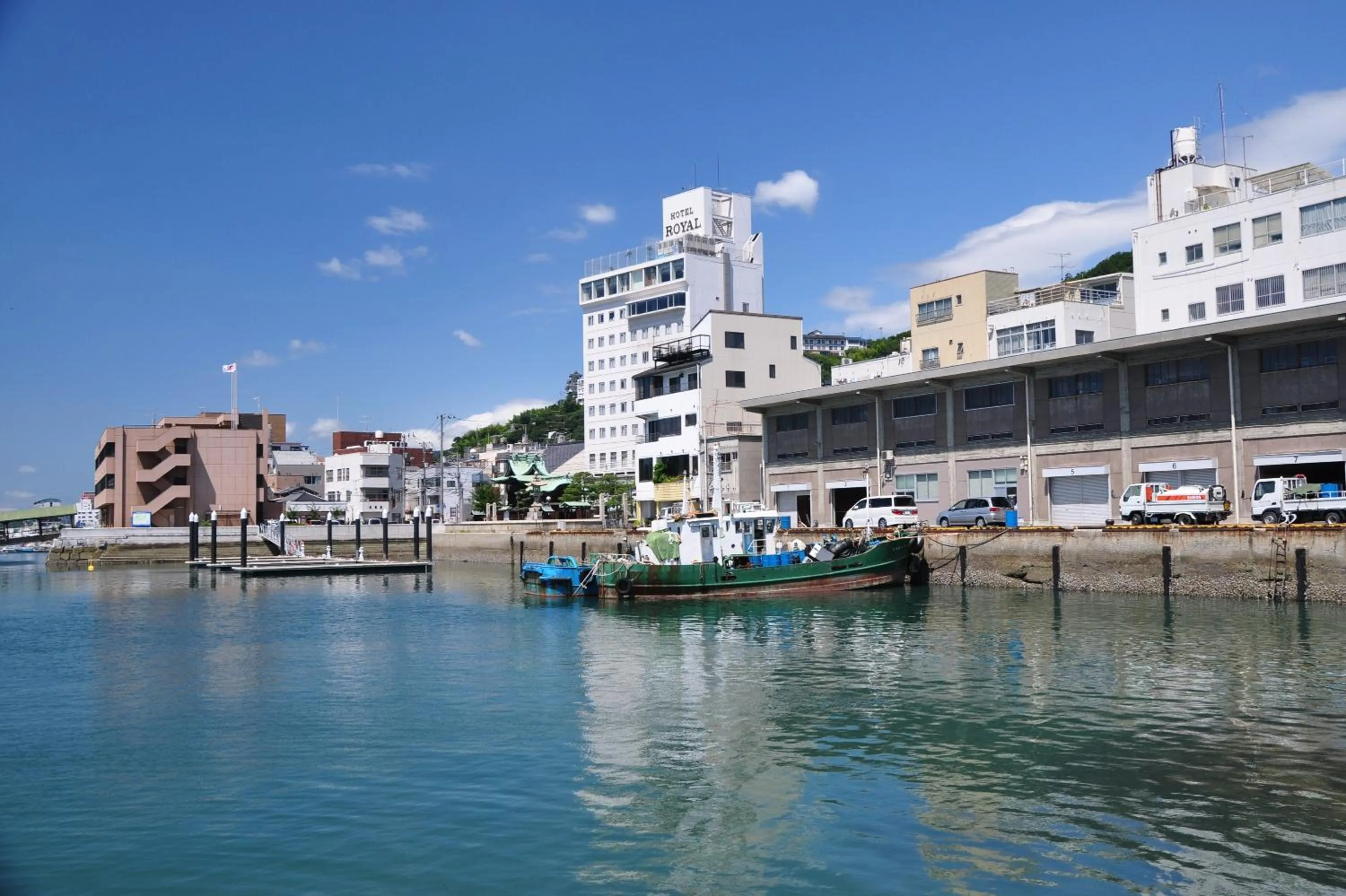 Property building in Onomichi Royal Hotel