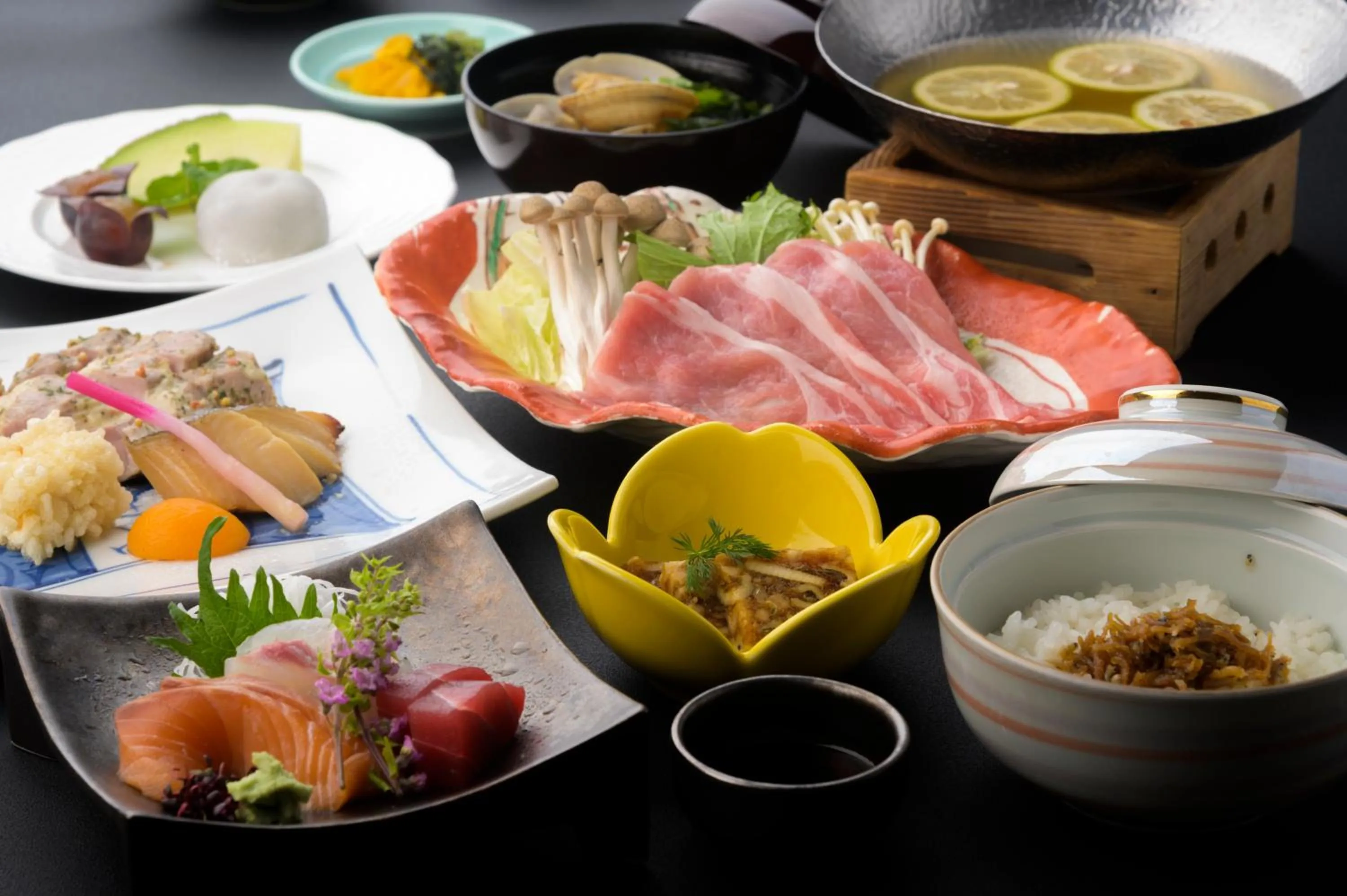 Food in Onomichi Royal Hotel