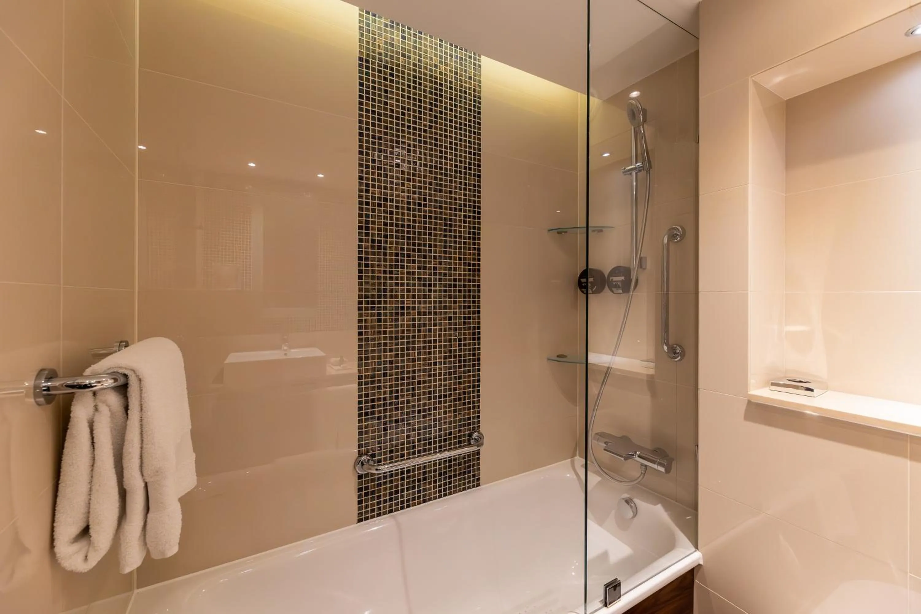 Shower in 100 Queen's Gate Hotel London Kensington, Curio Collection by Hilton