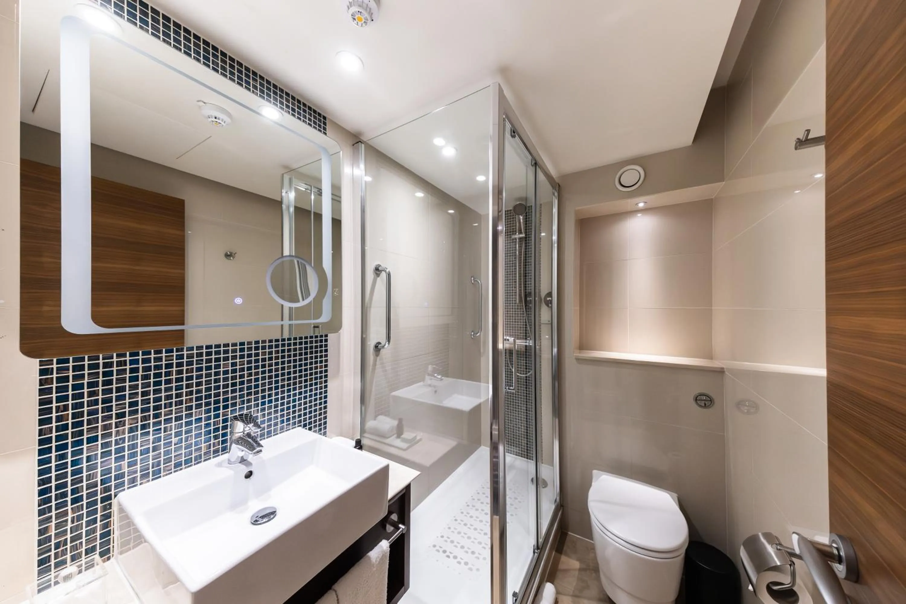 Shower in 100 Queen's Gate Hotel London Kensington, Curio Collection by Hilton