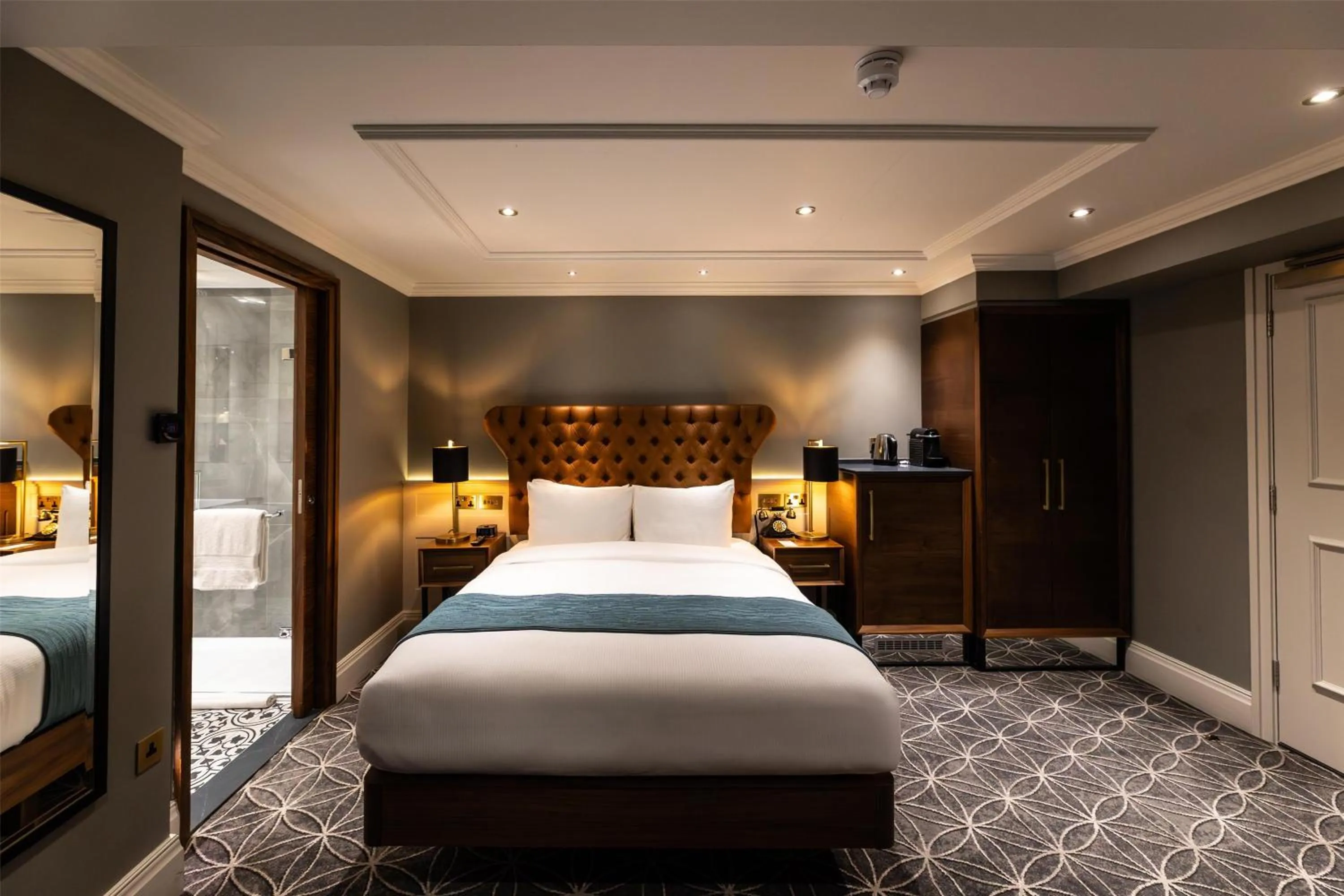 Bed in 100 Queen's Gate Hotel London Kensington, Curio Collection by Hilton