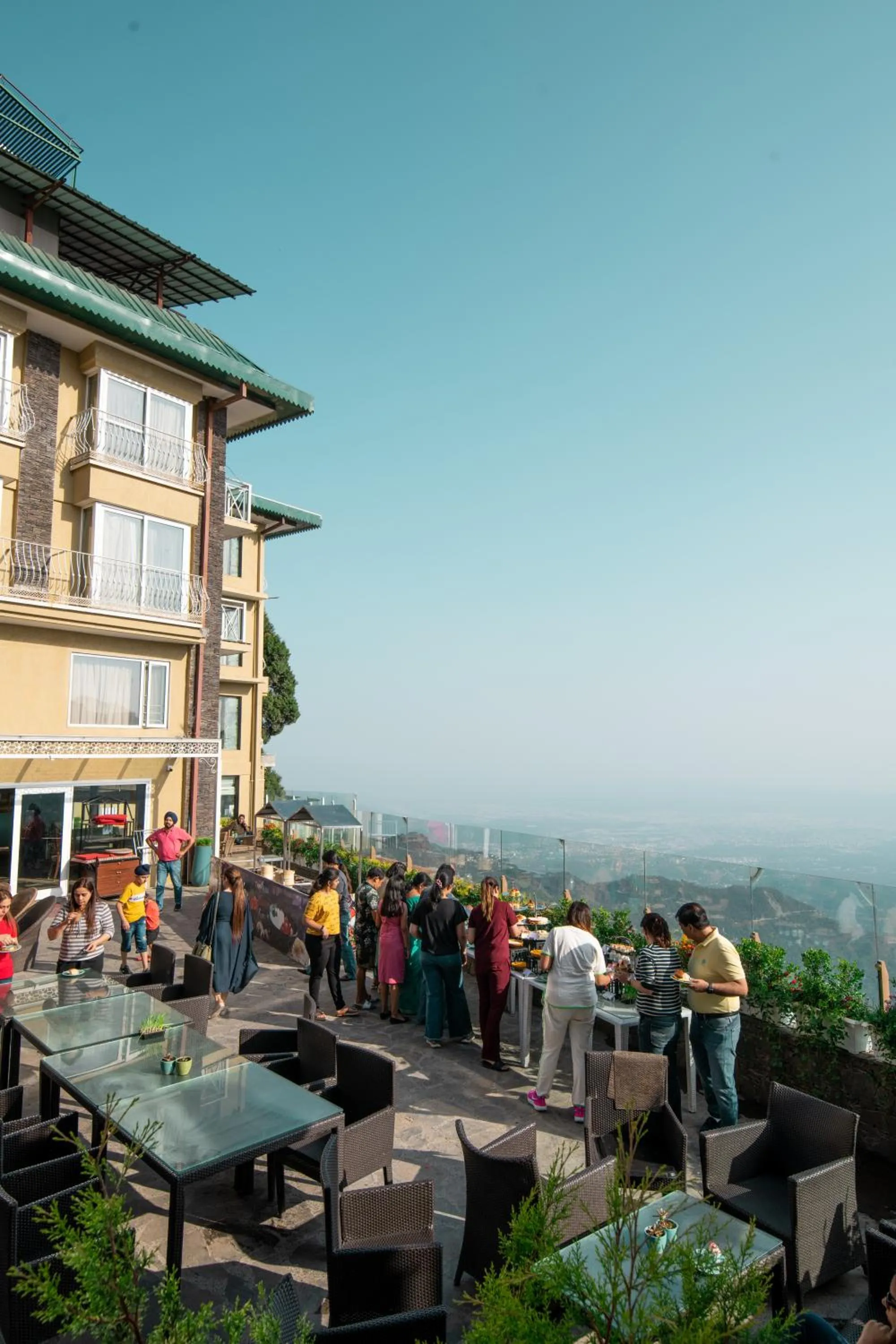 Restaurant/places to eat in The Fern Brentwood Resort, Mussoorie
