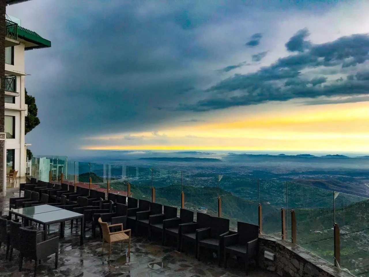 Sunset in The Fern Brentwood Resort, Mussoorie