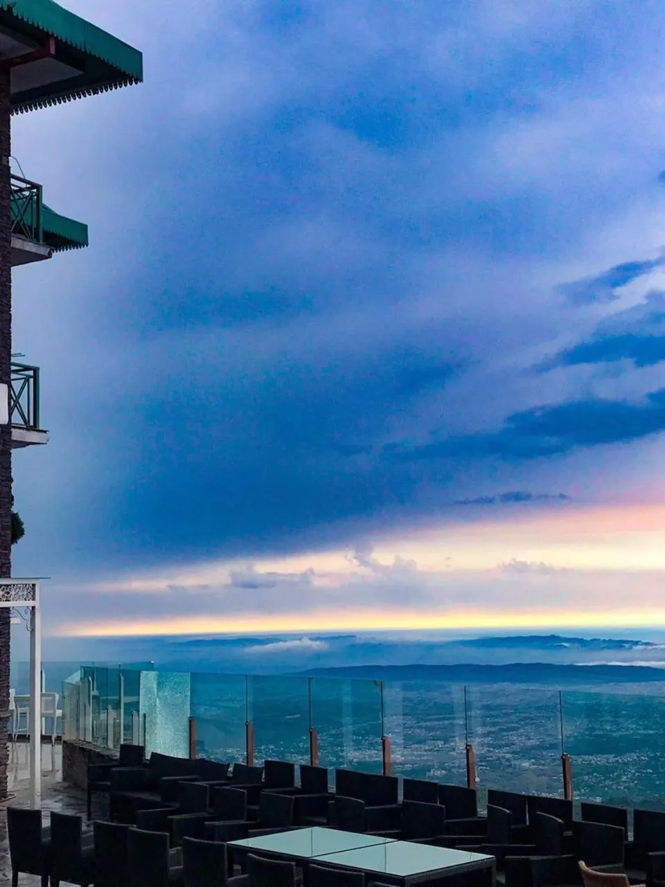 Sunset in The Fern Brentwood Resort, Mussoorie