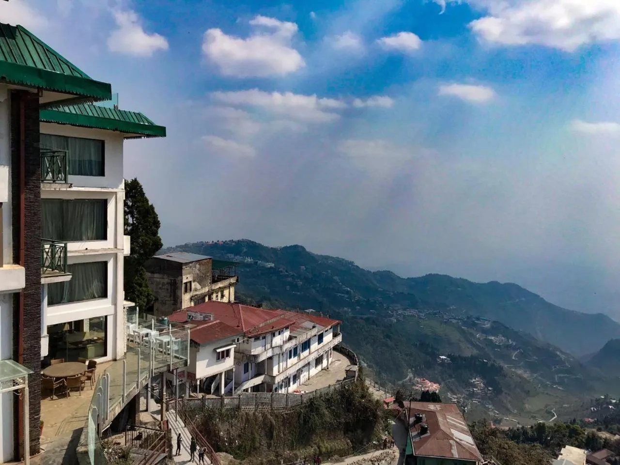 Mountain view in The Fern Brentwood Resort, Mussoorie