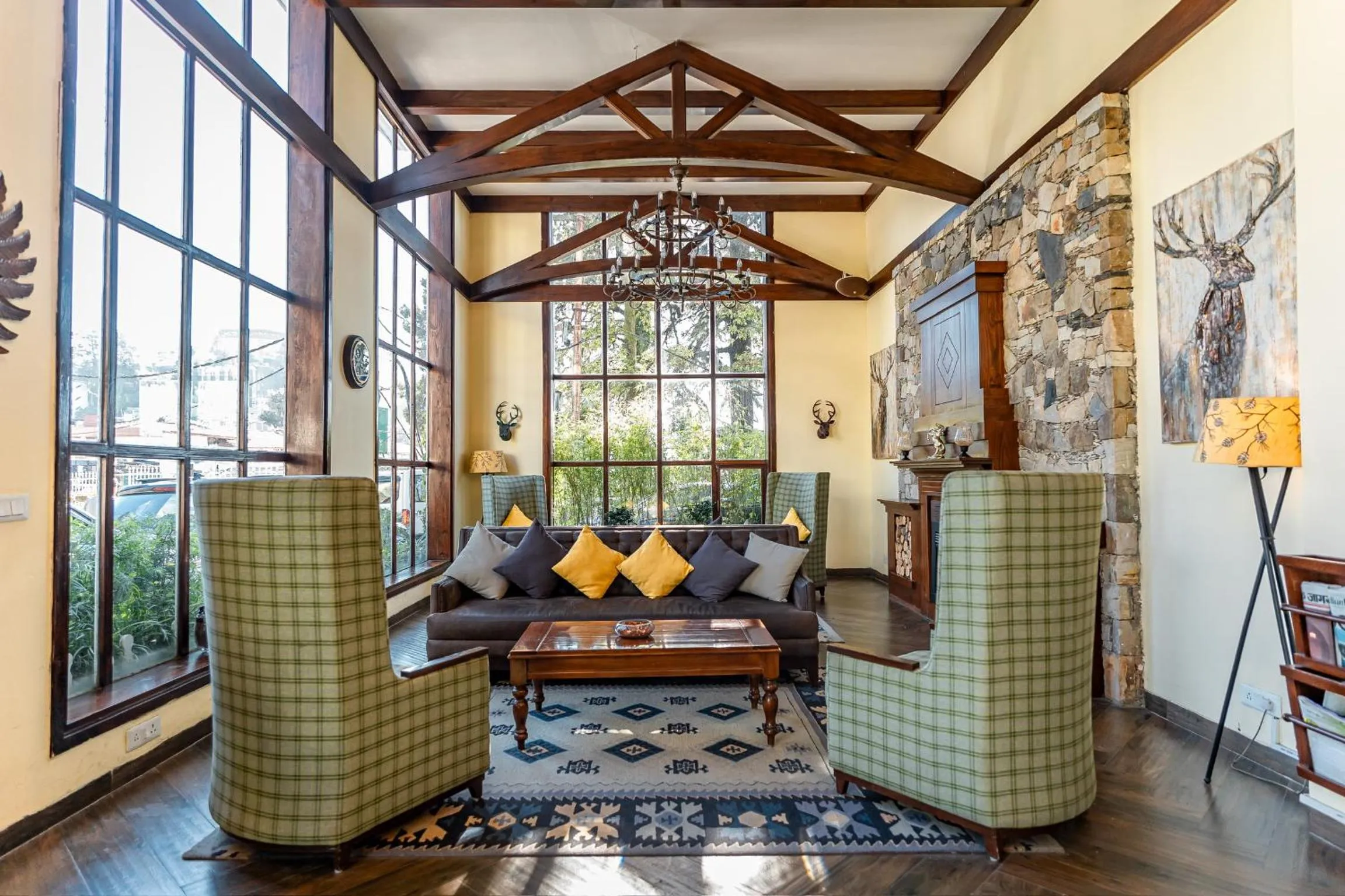 Lobby or reception in The Fern Brentwood Resort, Mussoorie