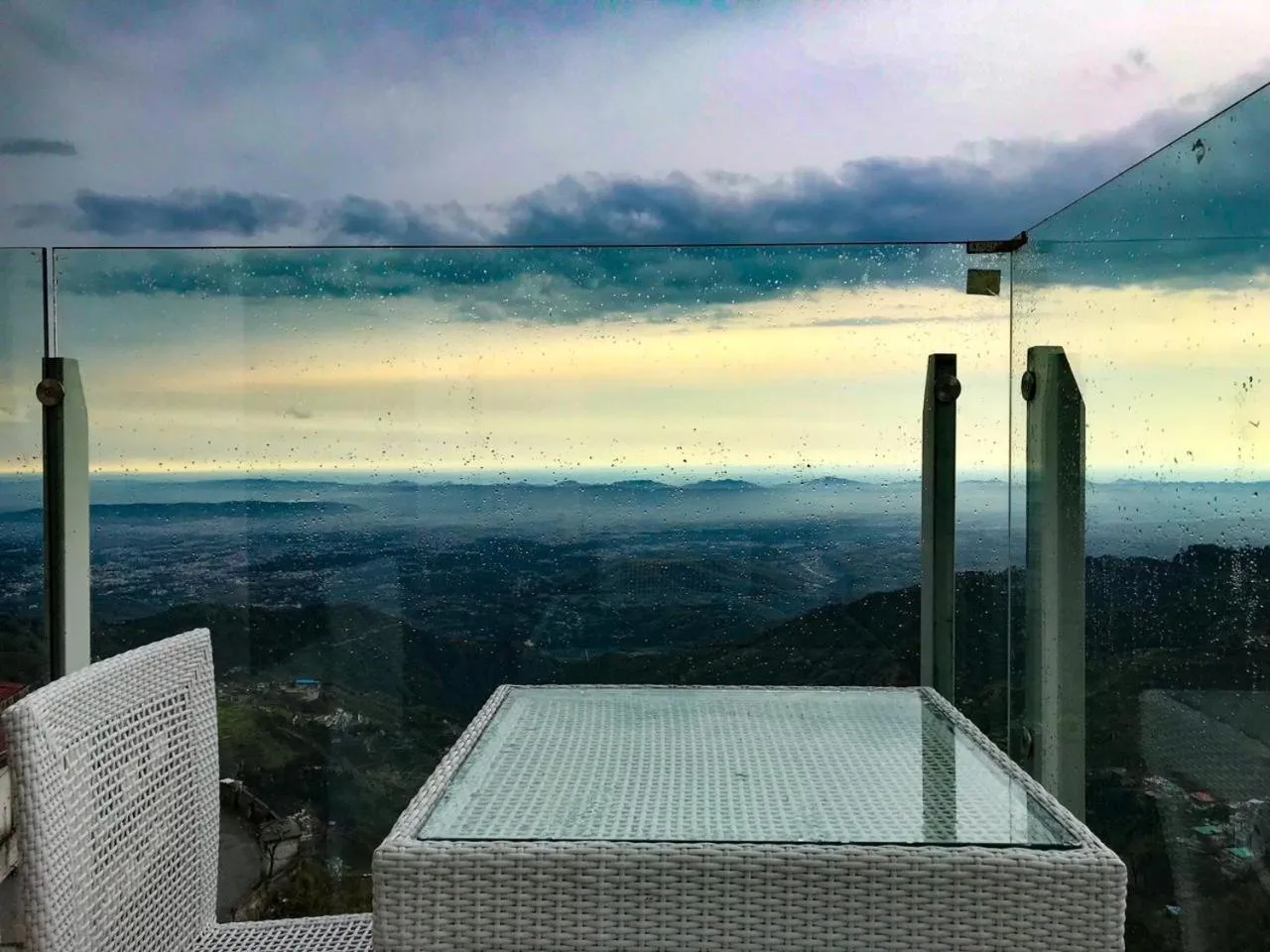 Seating area in The Fern Brentwood Resort, Mussoorie