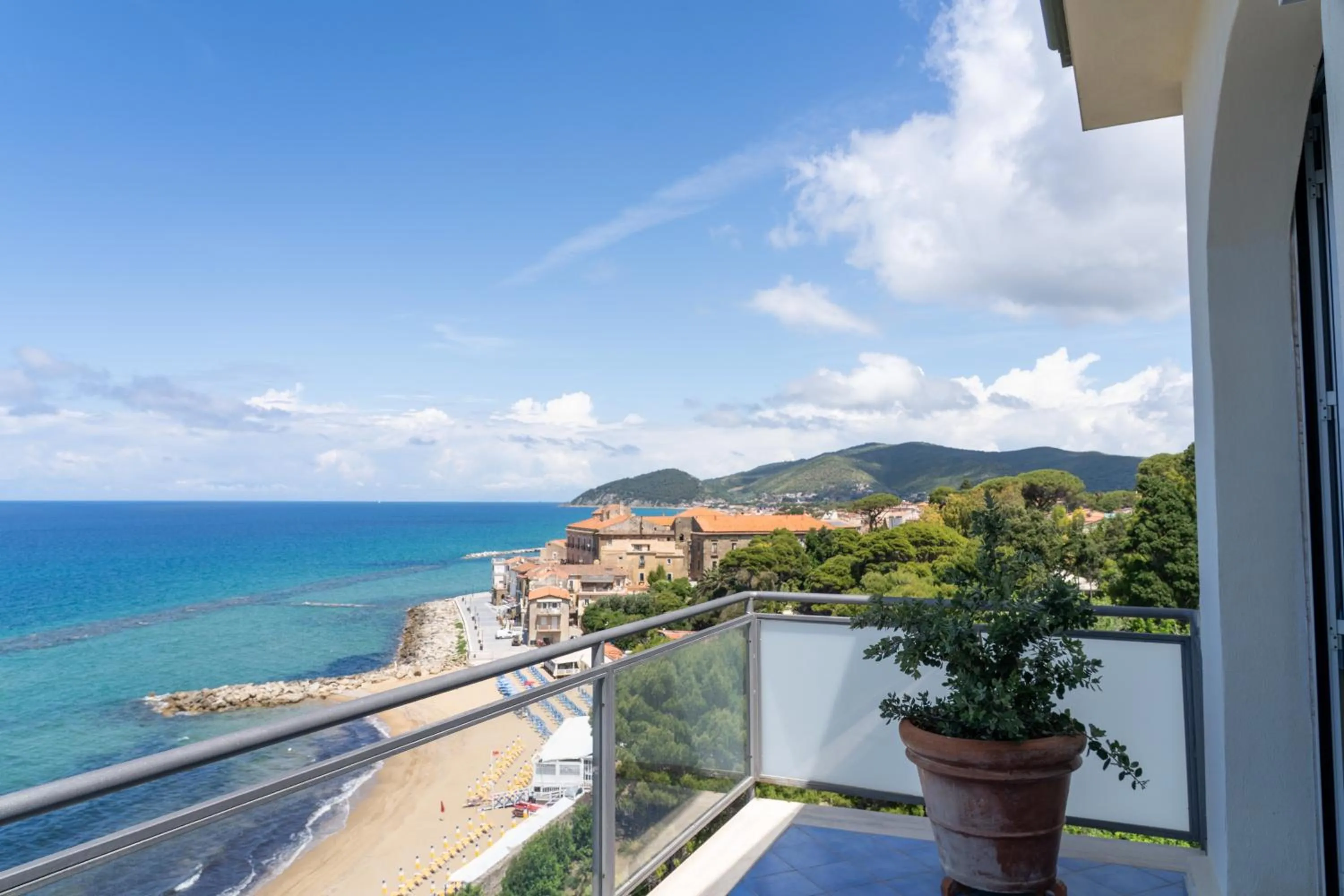 Balcony/Terrace in Grand Hotel Santa Maria