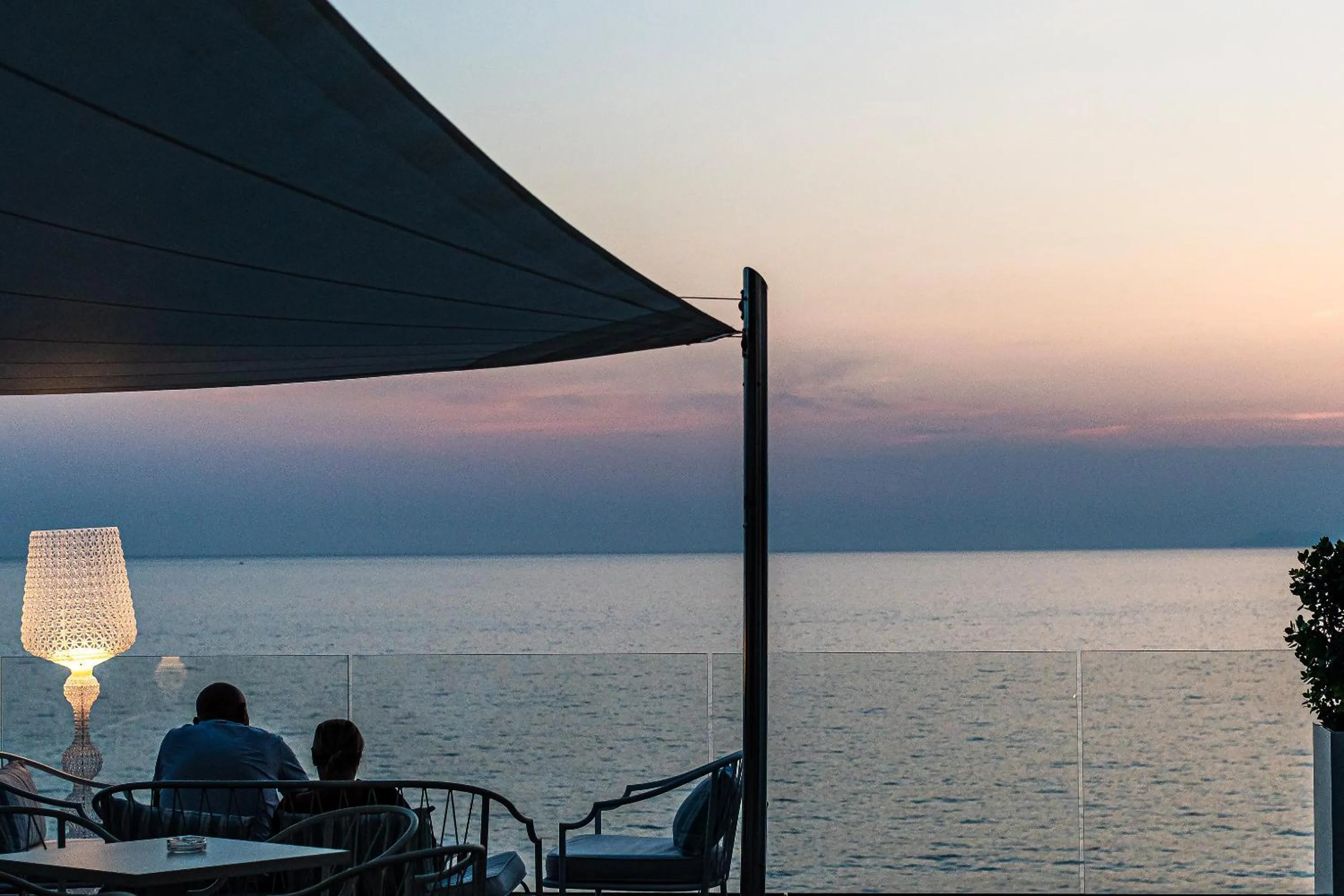 Sunset in Grand Hotel Santa Maria