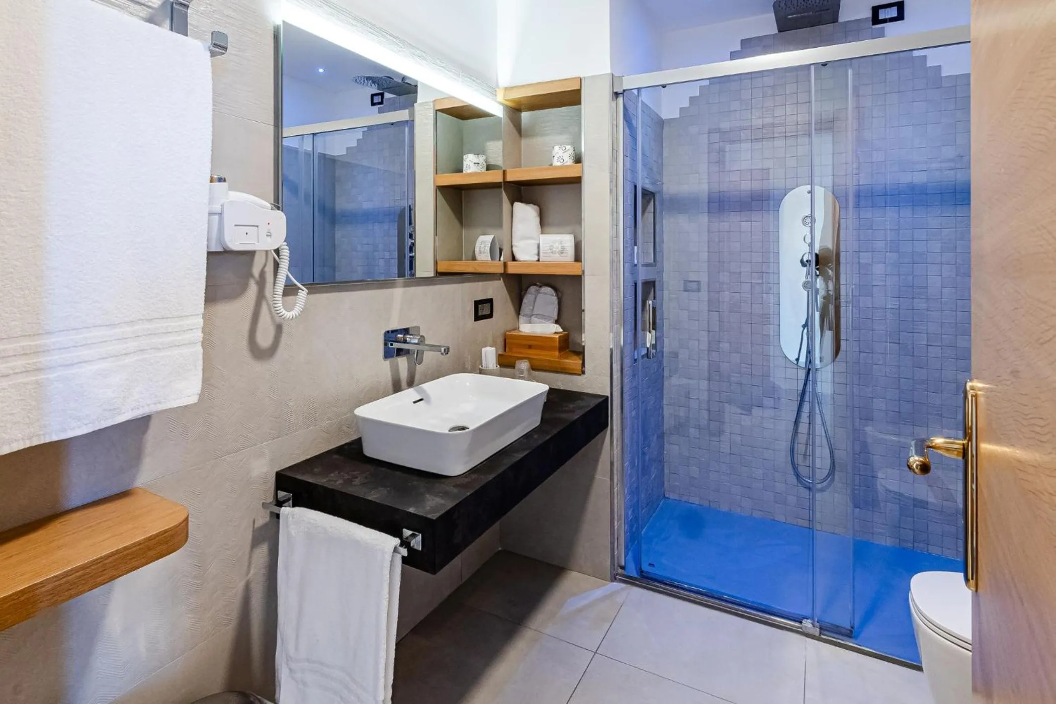 Bathroom in Grand Hotel Santa Maria