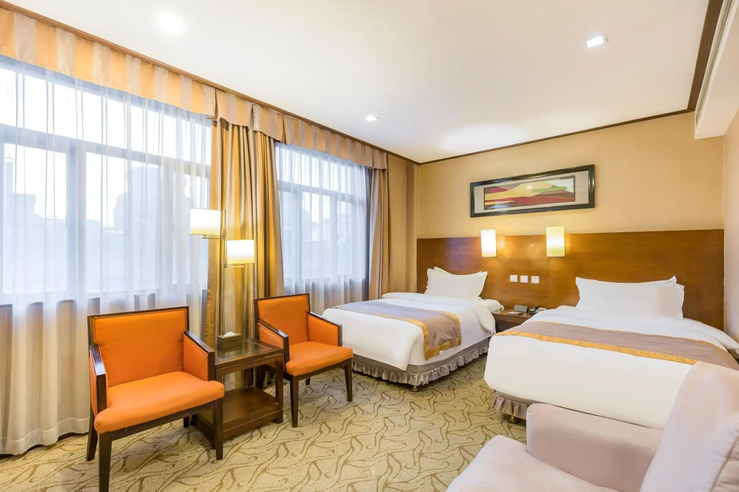 Business Twin Room in Beijing Jinlong Hotspring Hotel Business Twin Room in Beijing Jinlong Hotspring Hotel