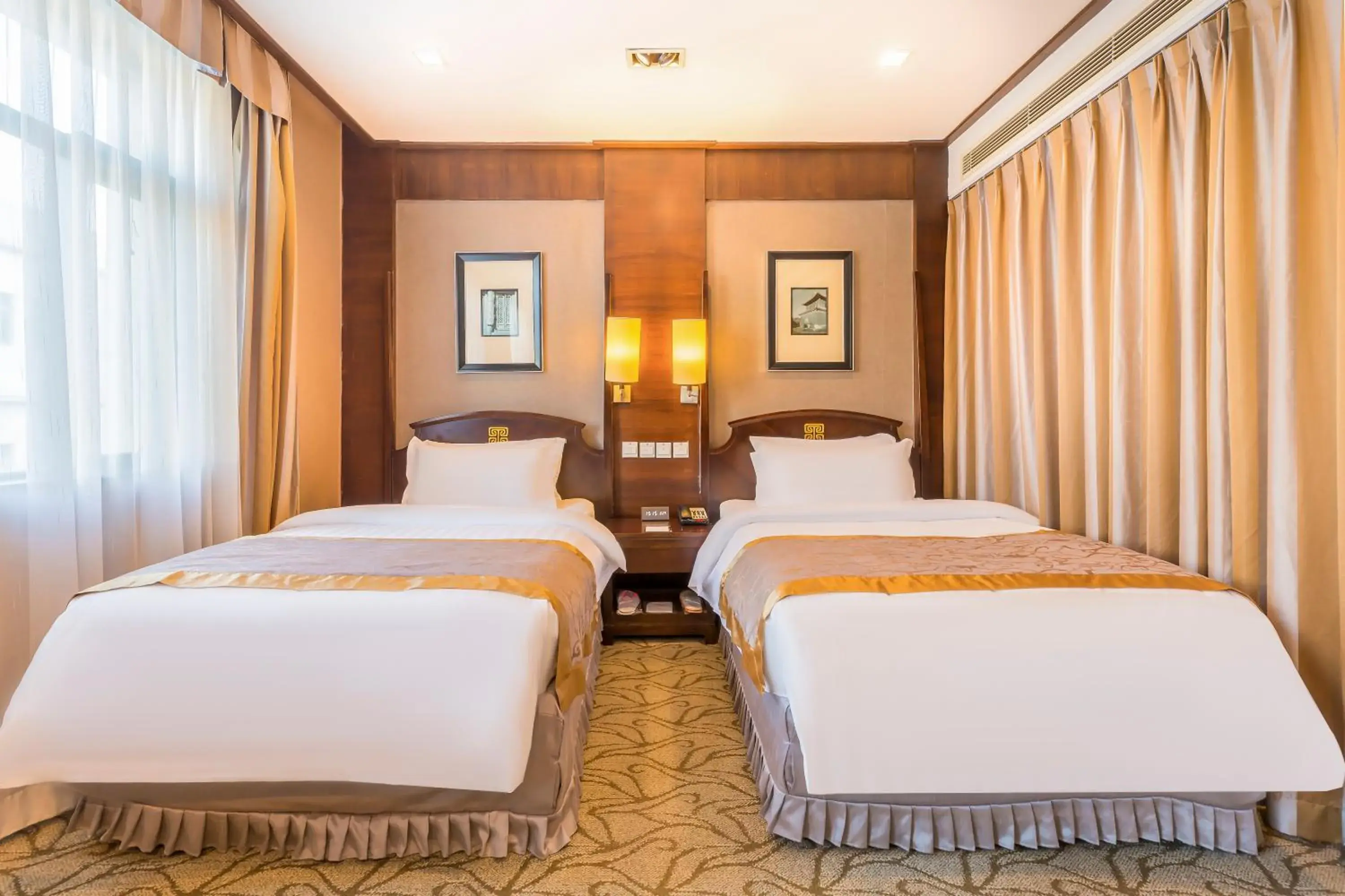 Superior Twin Room in Beijing Jinlong Hotspring Hotel Superior Twin Room in Beijing Jinlong Hotspring Hotel