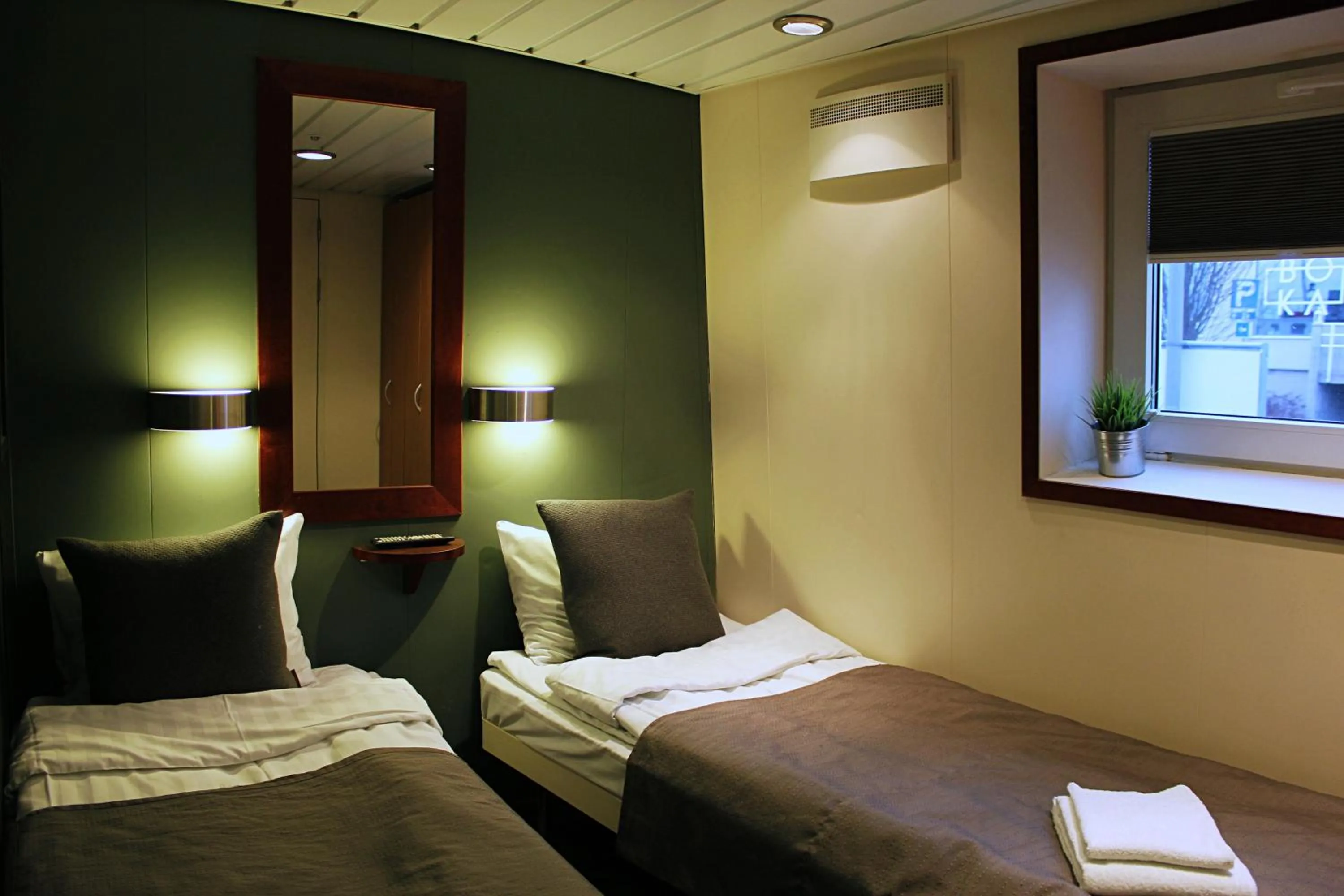 Bed in Hotellilaiva Wuoksi