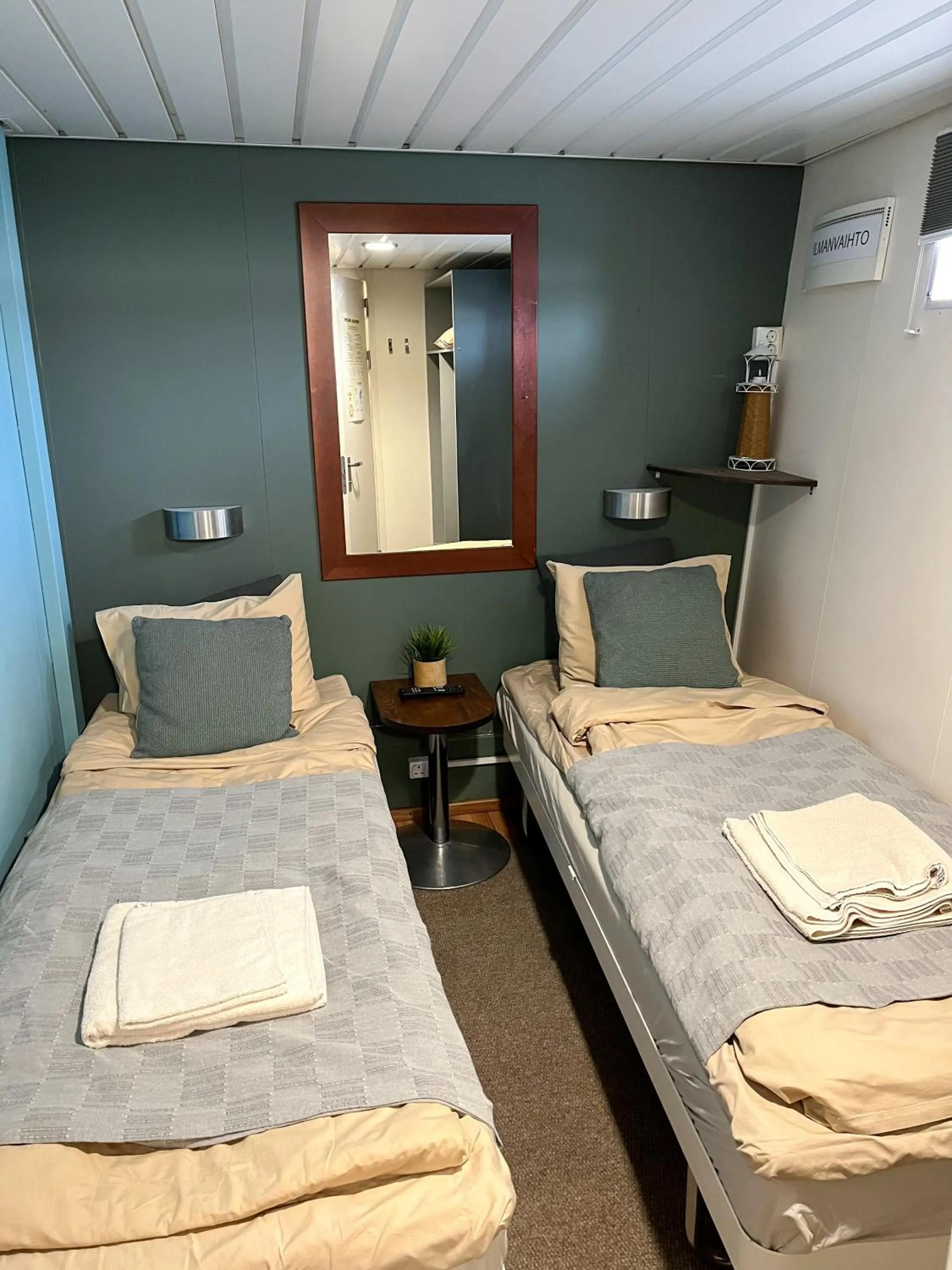 Bed in Hotellilaiva Wuoksi