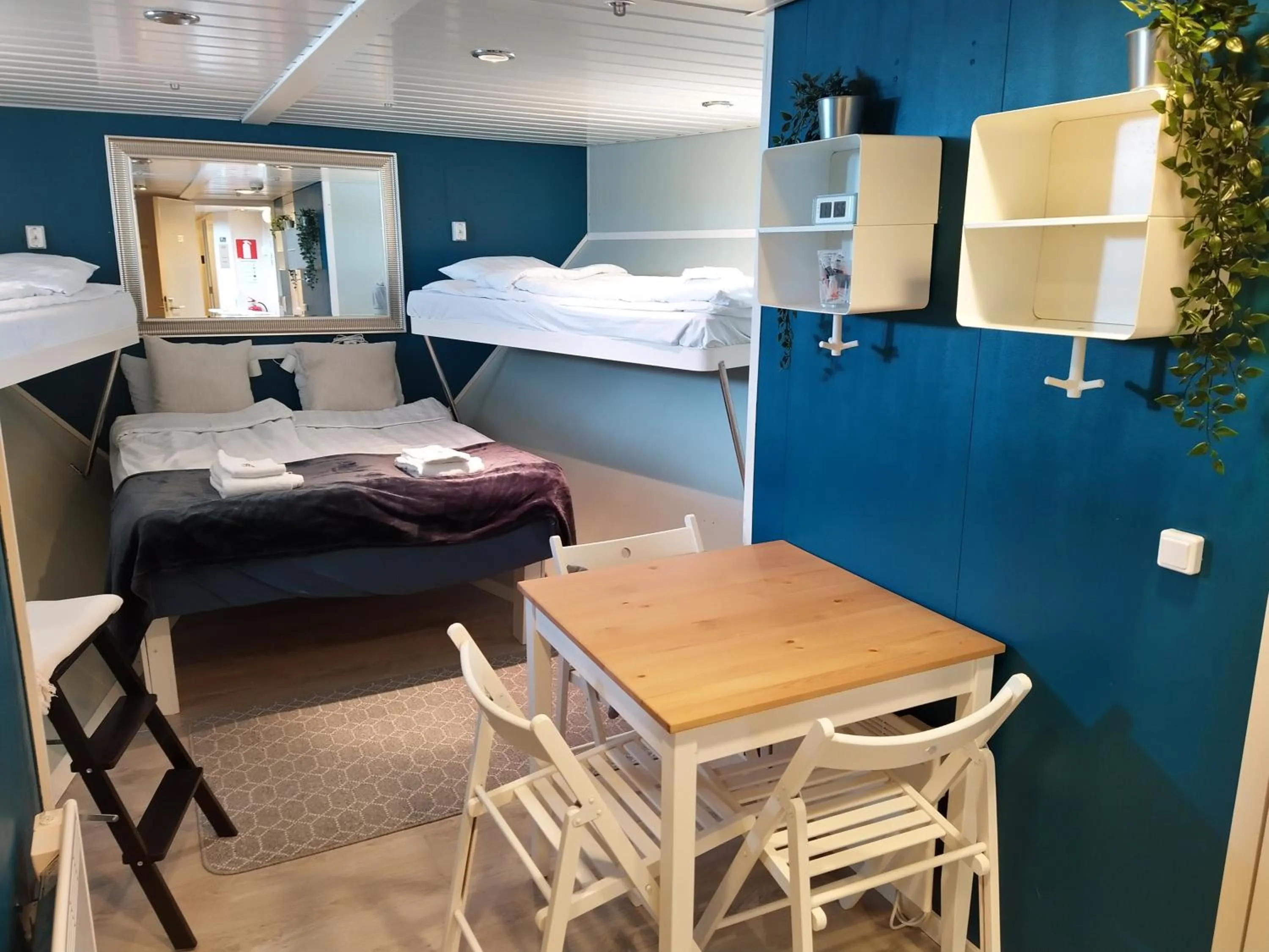 Bed in Hotellilaiva Wuoksi