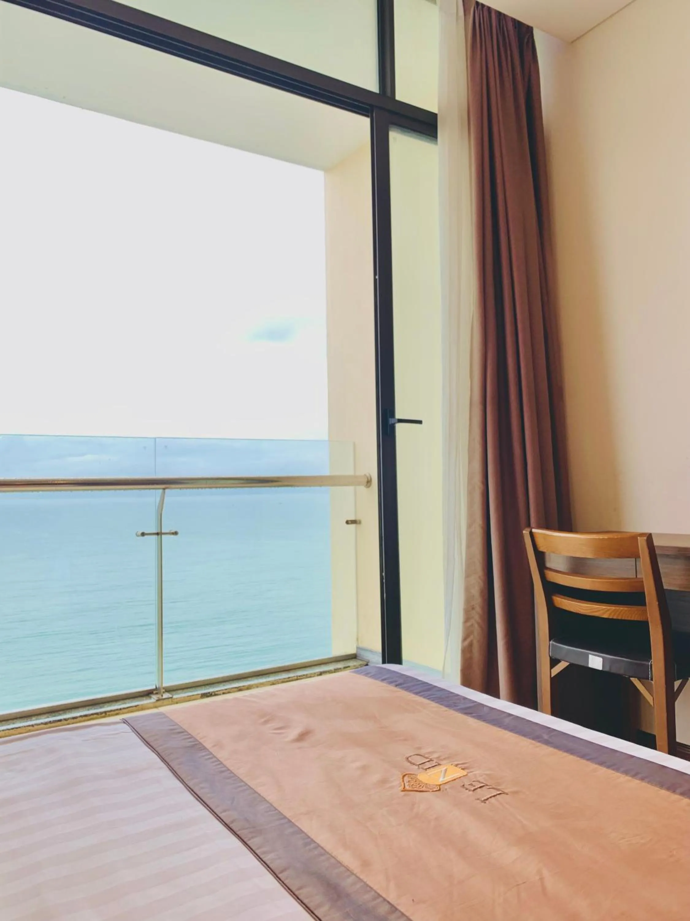 View (from property/room), Bed in Lenid Ocean View Hotel