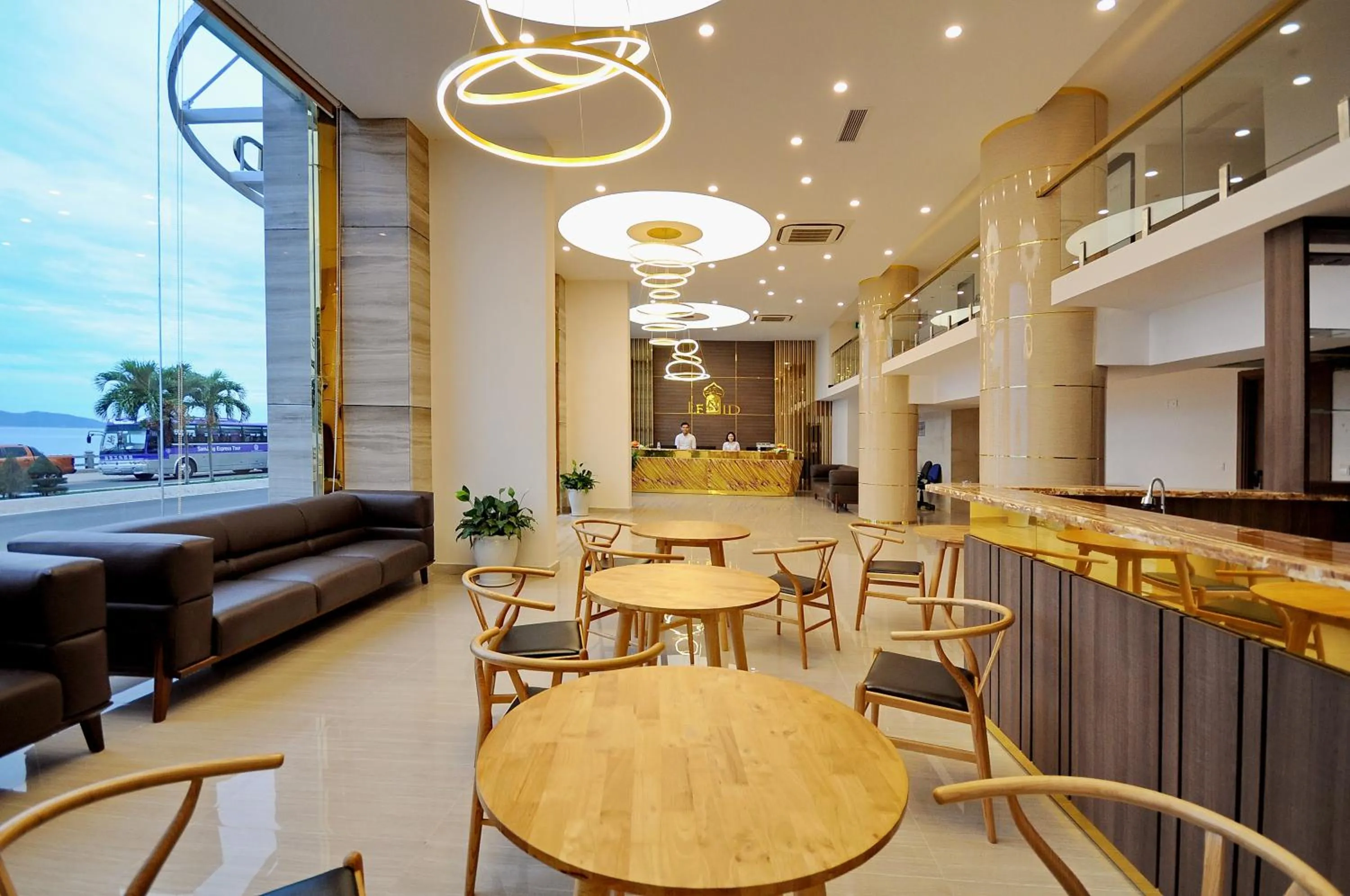 Lobby or reception in Lenid Ocean View Hotel