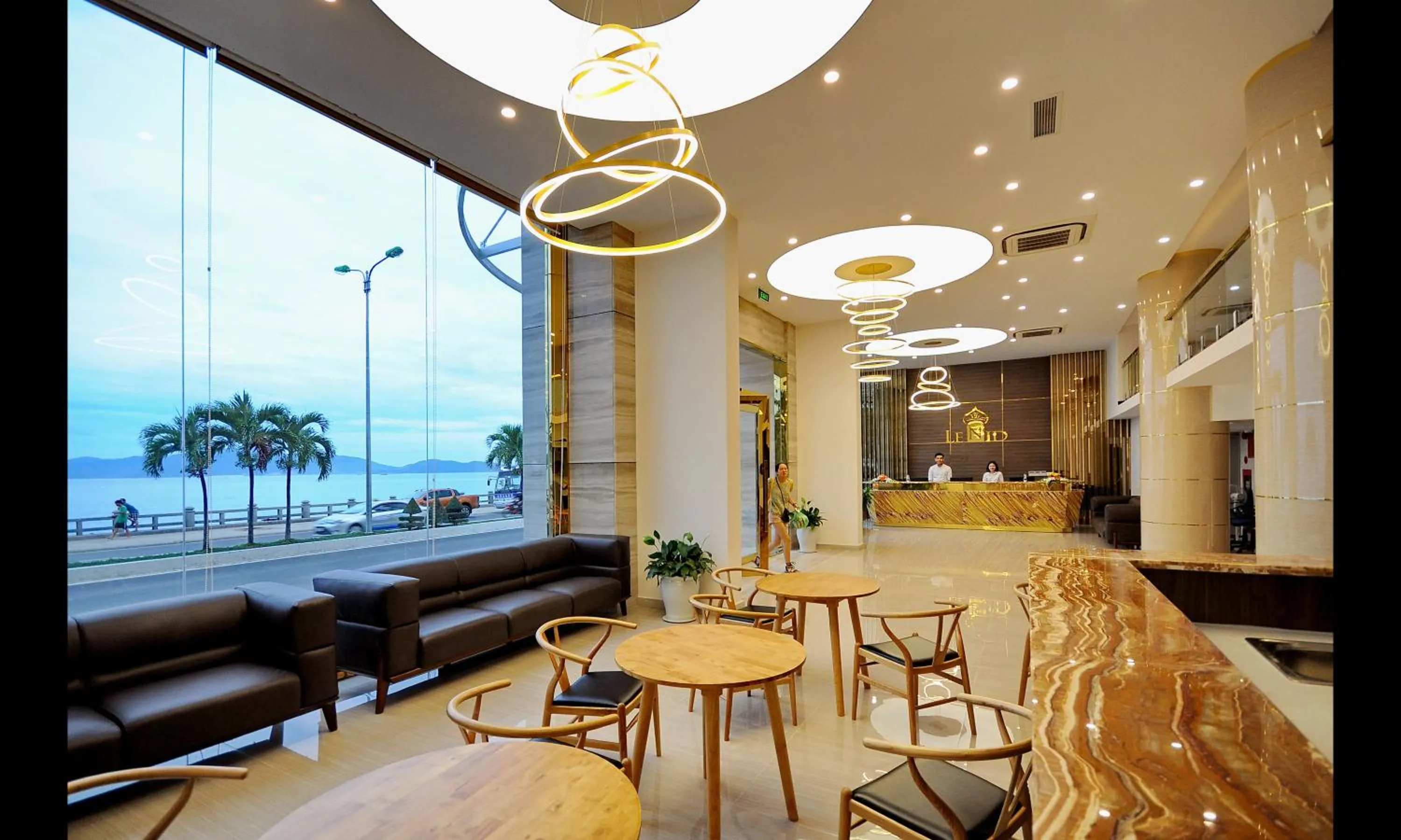 Living room in Lenid Ocean View Hotel