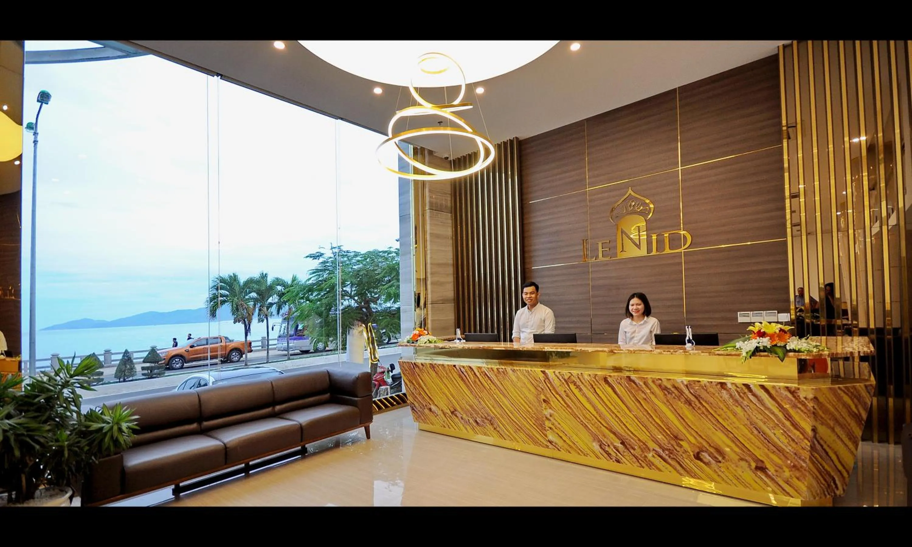Living room in Lenid Ocean View Hotel