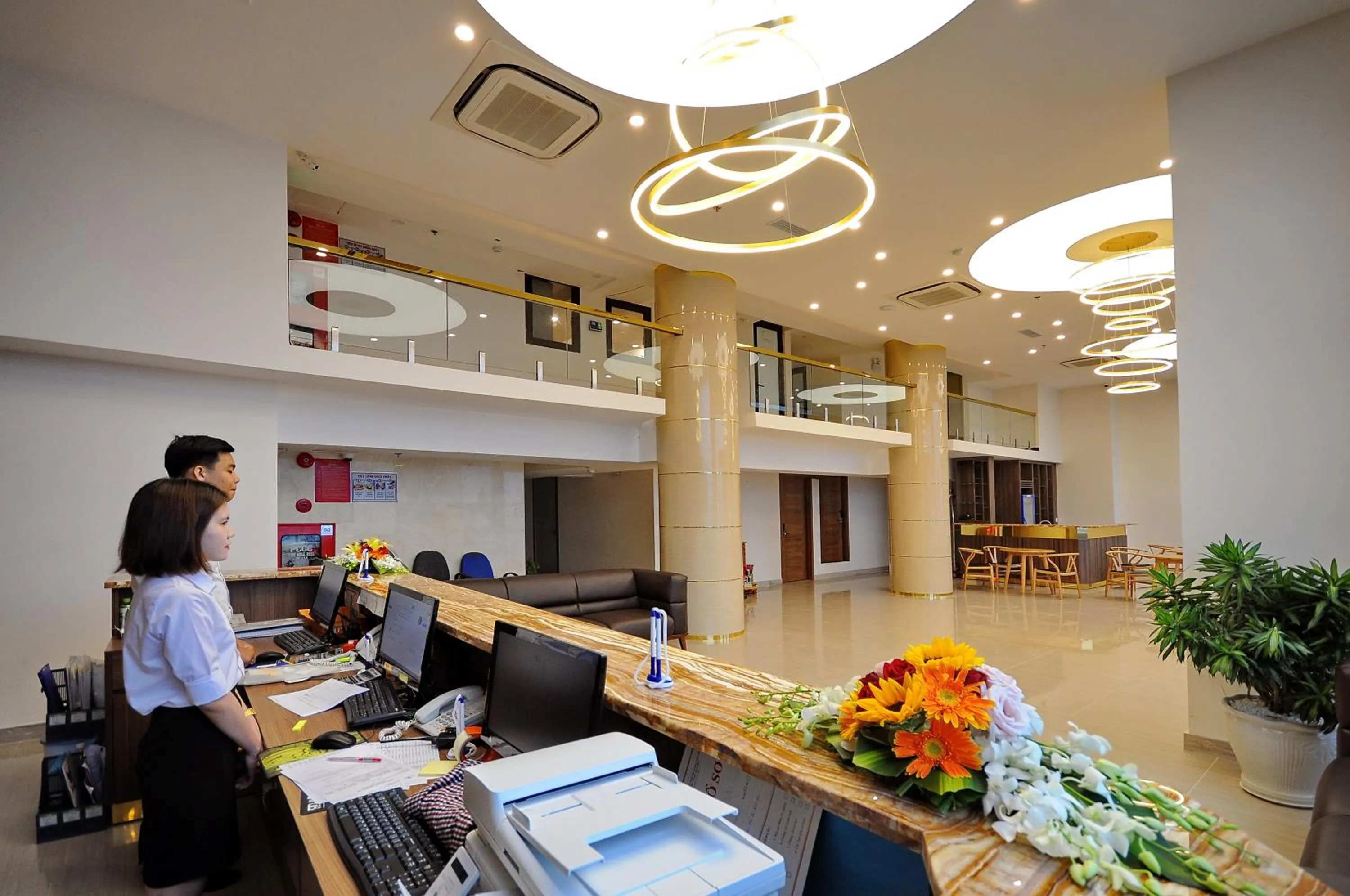 Lobby or reception in Lenid Ocean View Hotel