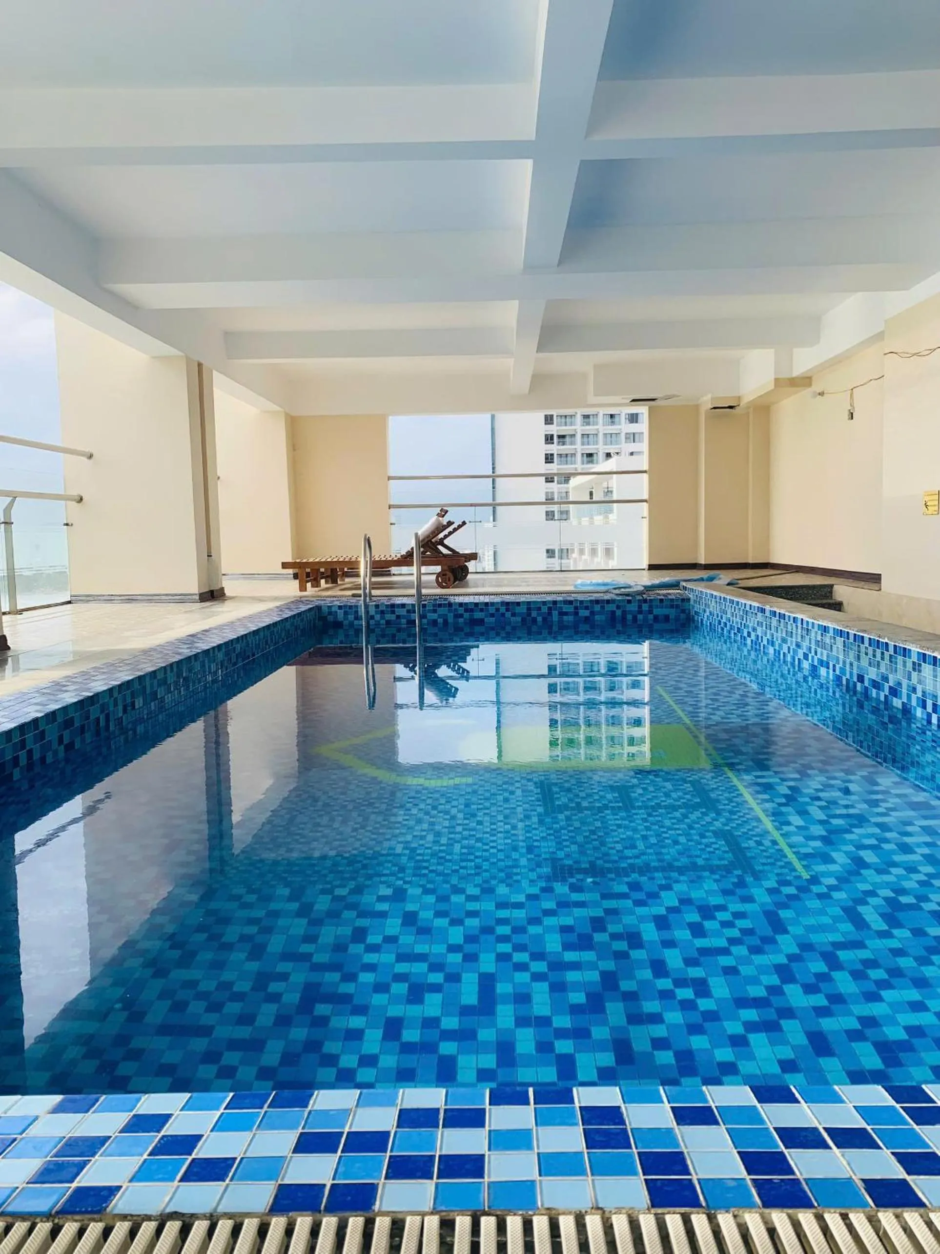 Pool view in Lenid Ocean View Hotel