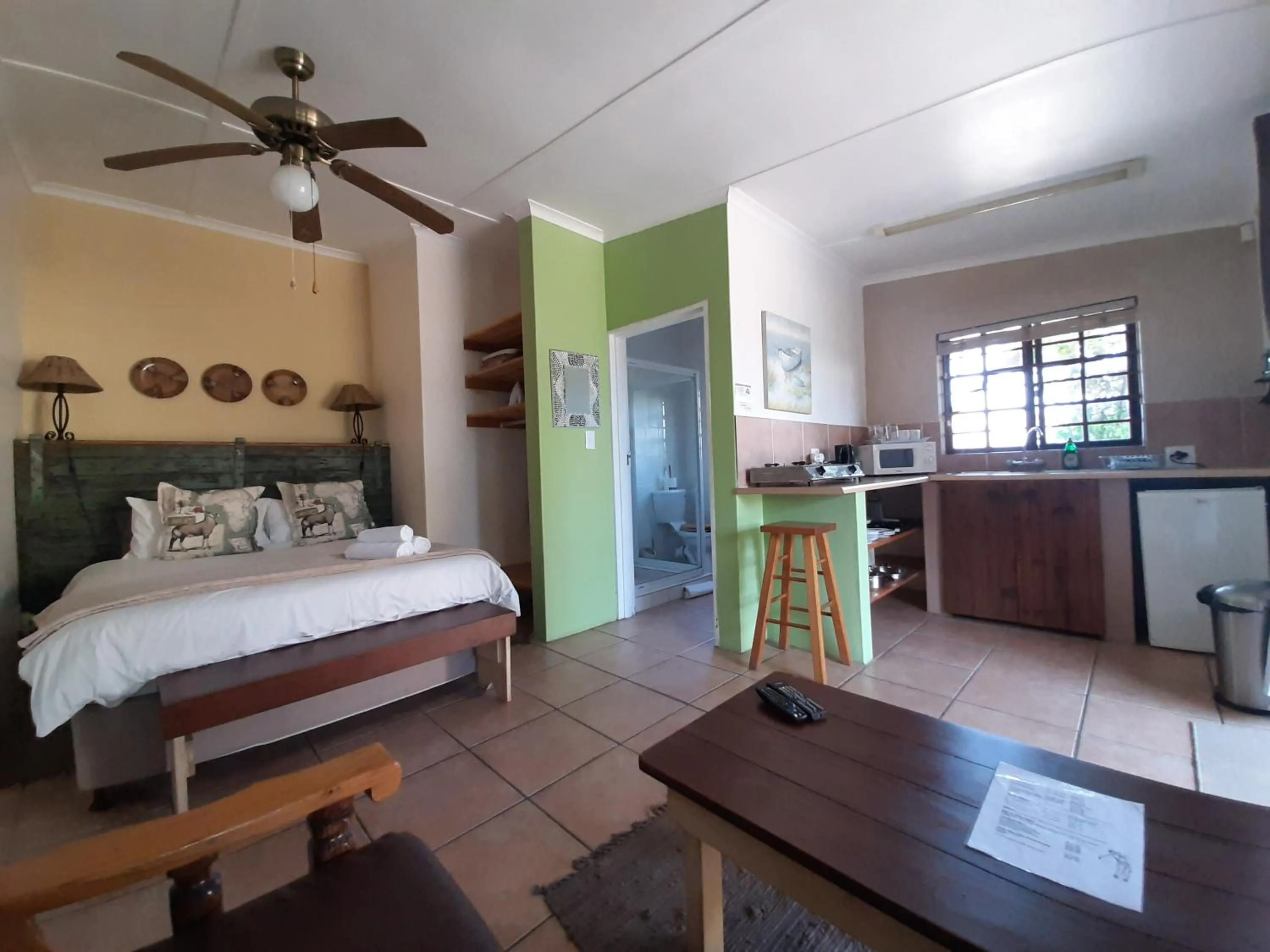 Bed in Tourist Lodge Gansbaai