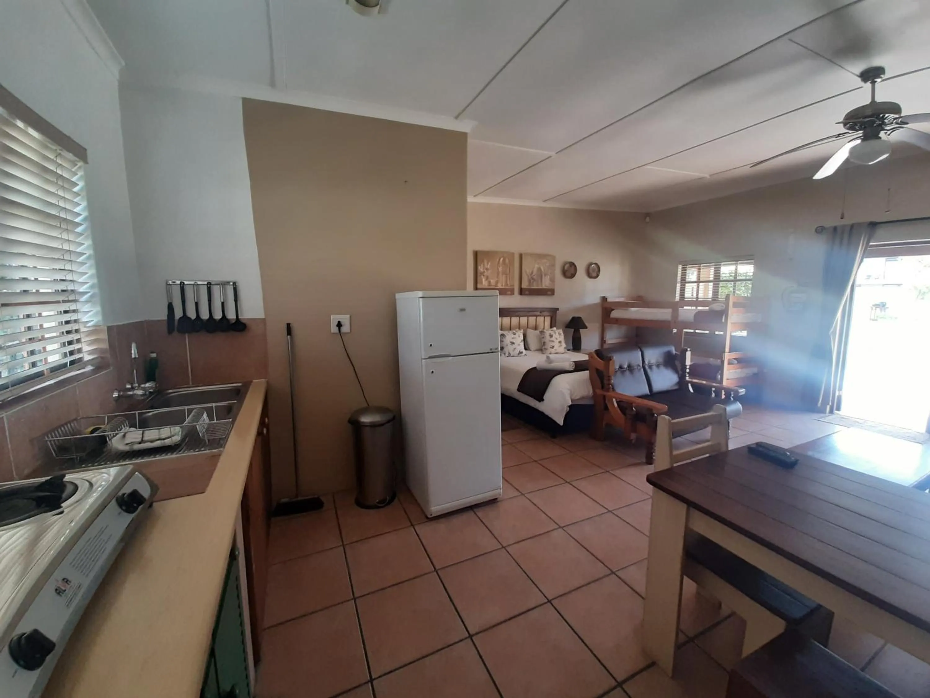 Bed in Tourist Lodge Gansbaai