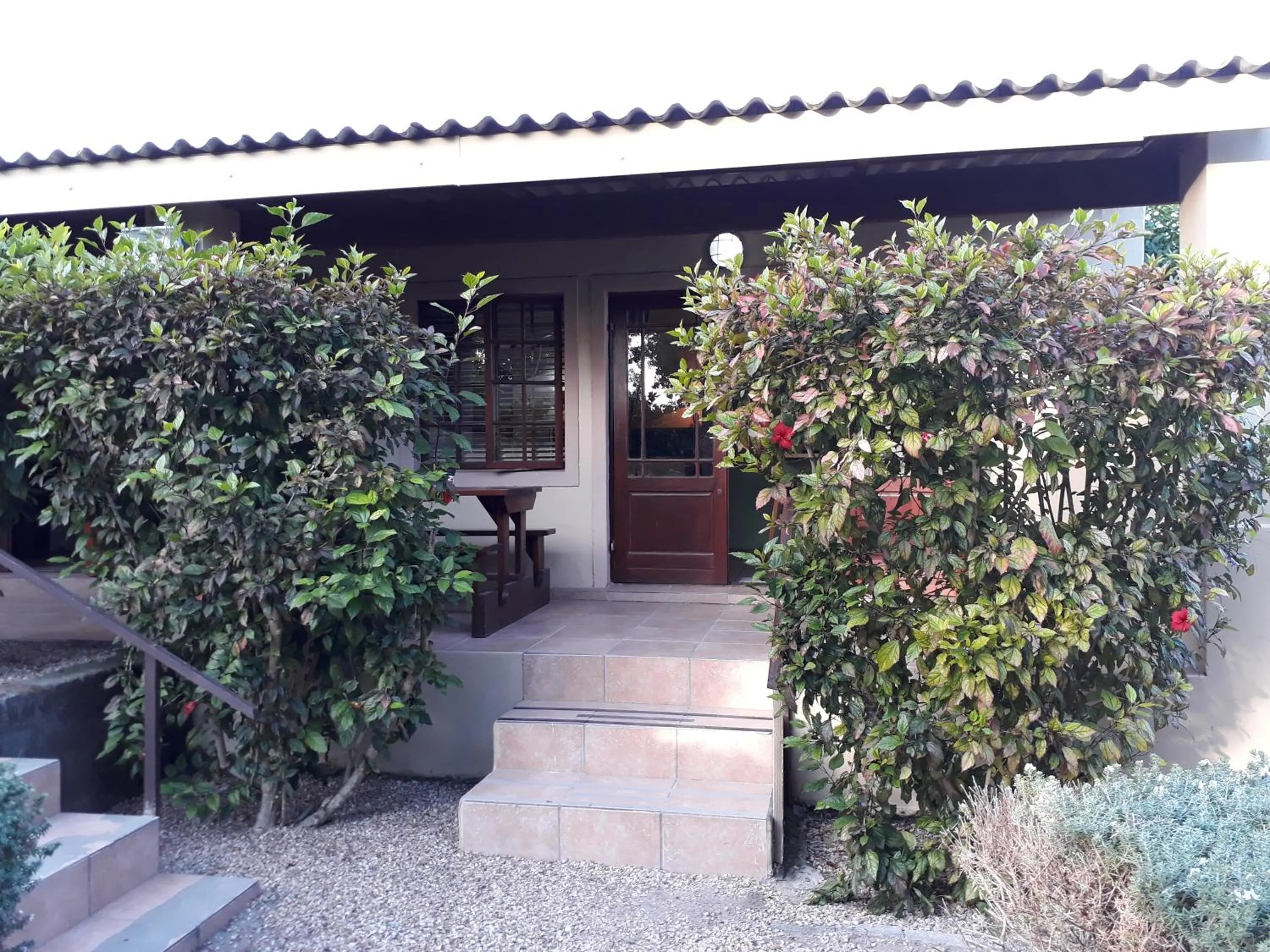 Patio in Tourist Lodge Gansbaai
