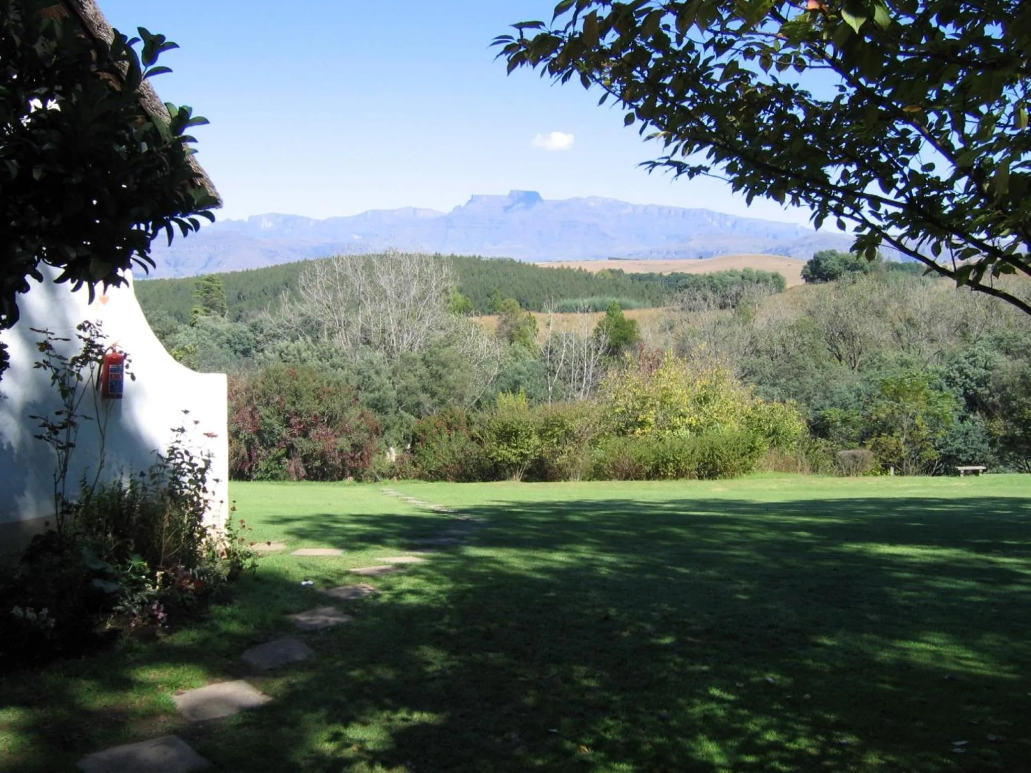 Garden in The Nest Drakensberg Mountain Resort Hotel