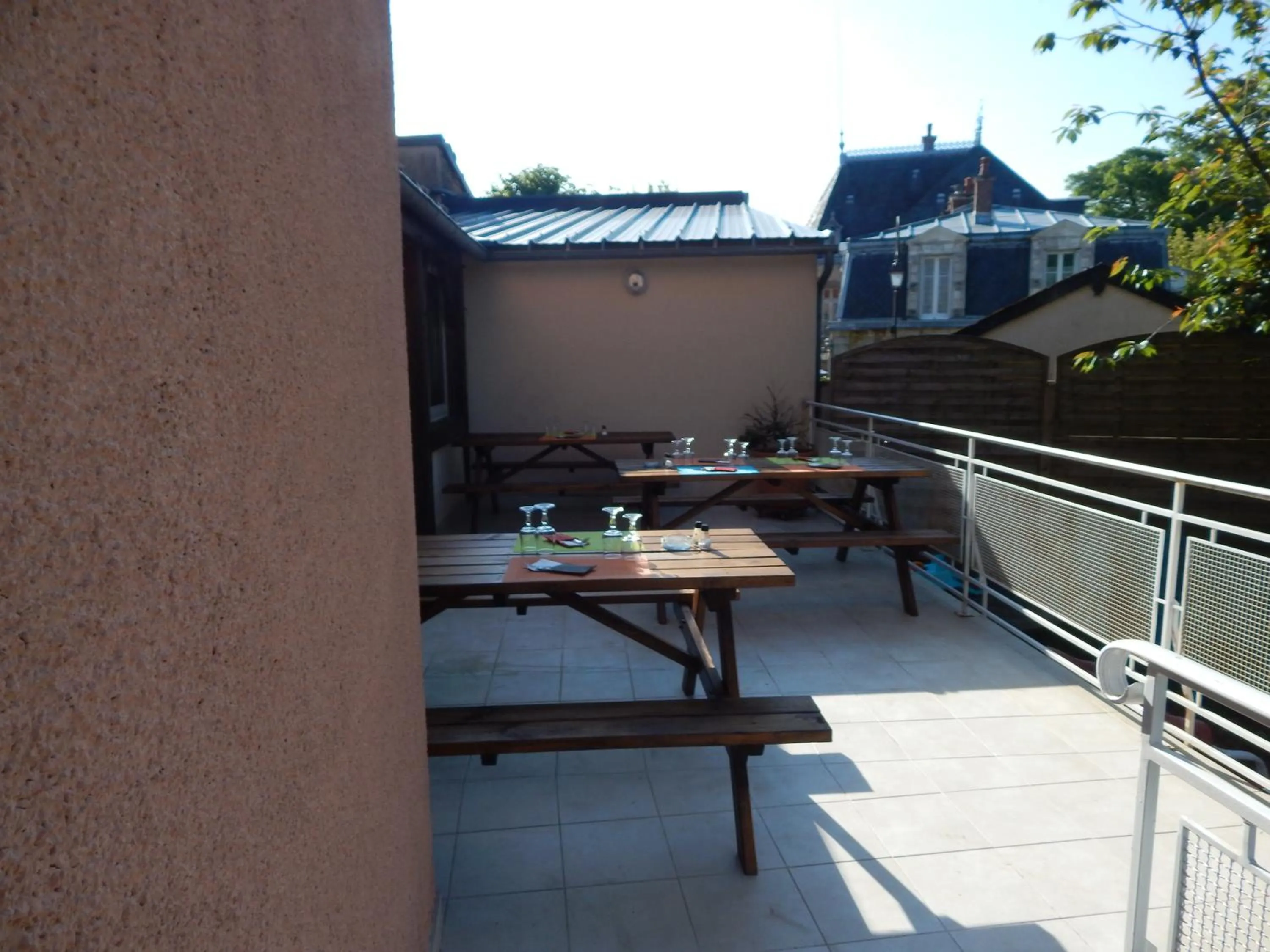 Patio in Le Lion D'or