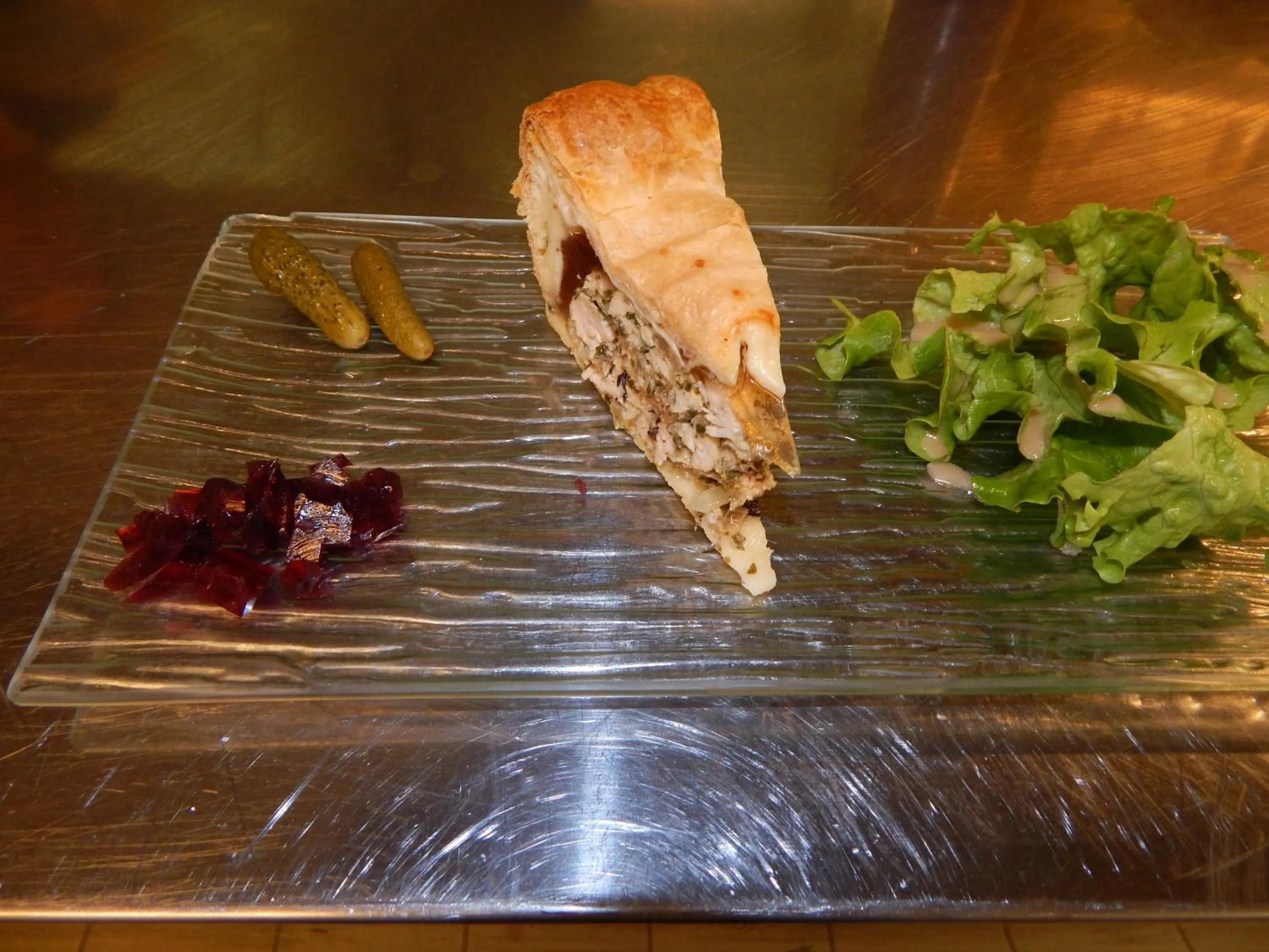 Food and drinks in Le Lion D'or