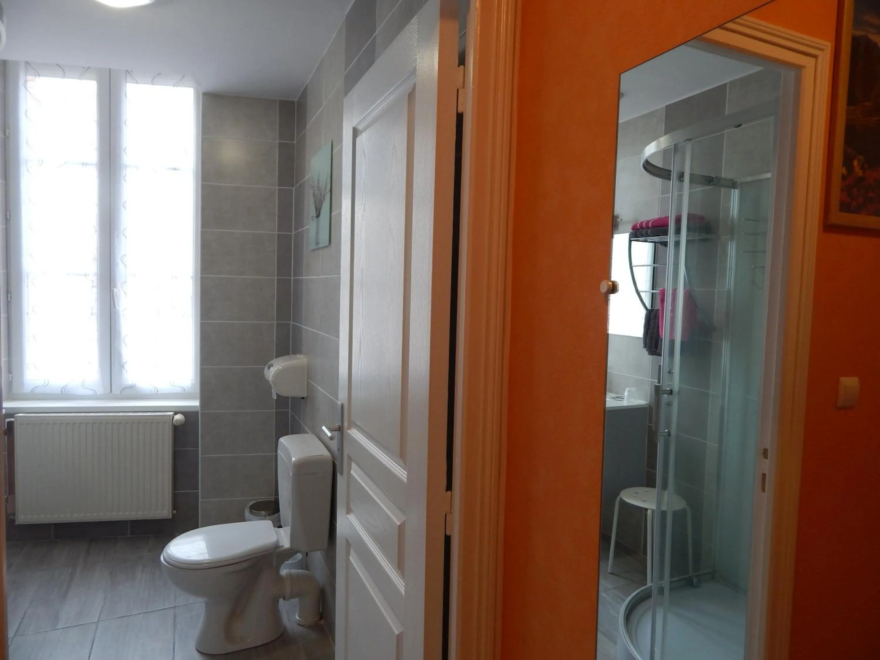 Shower in Le Lion D'or