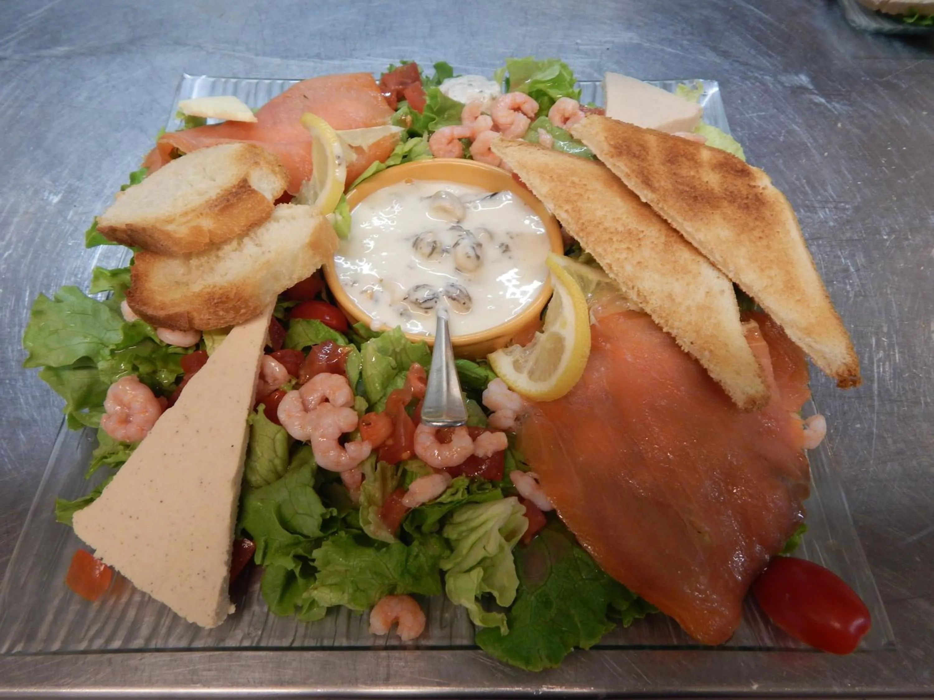 Food close-up in Le Lion D'or