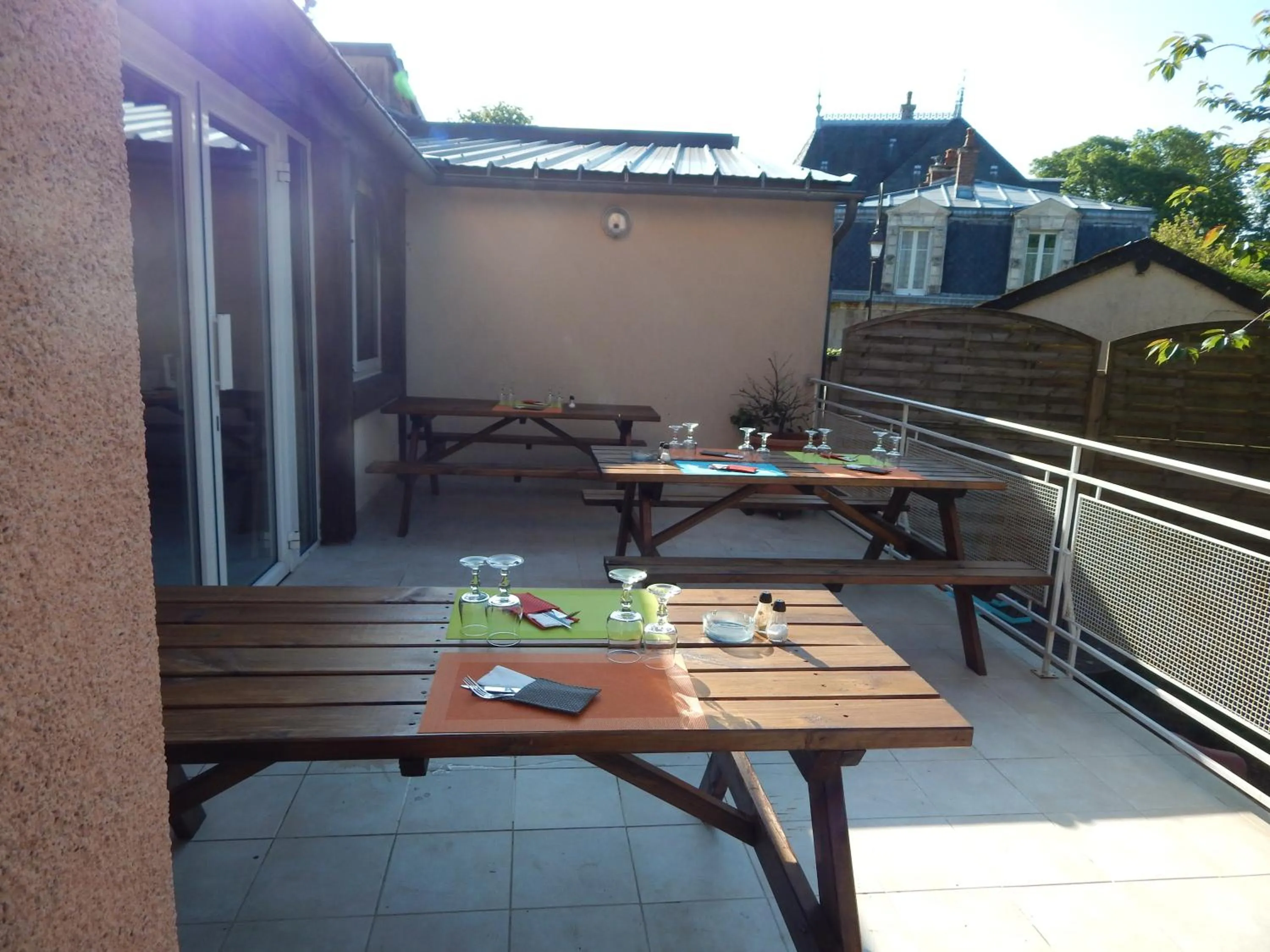 Patio in Le Lion D'or